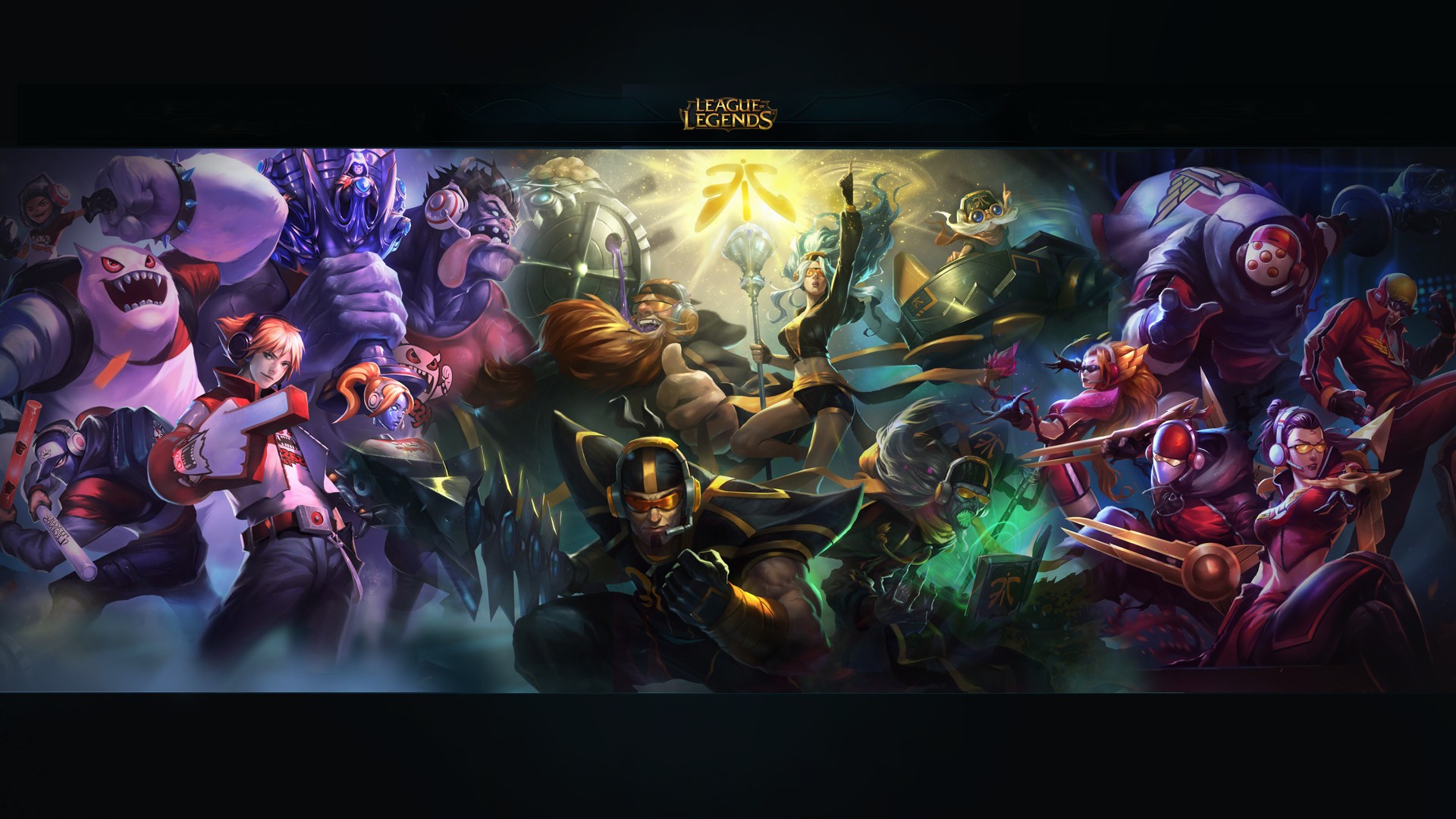 League Of Legends Dr Mundo Shen Ezreal Nunu Willump Orianna Jarvan IV Gragas Janna League Of Legends 1920x1080