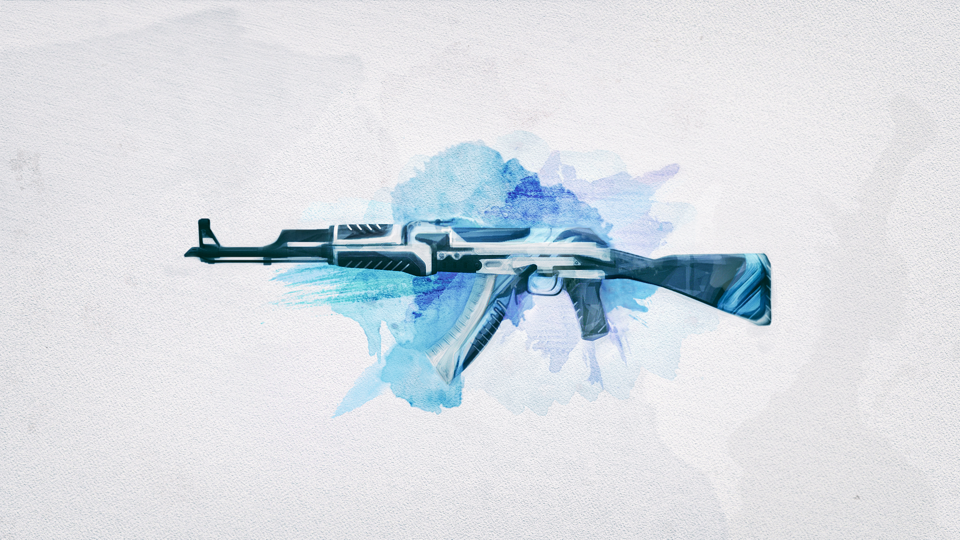 Counter Strike Global Offensive Vulcan Weapon Simple Background PC Gaming 1920x1080