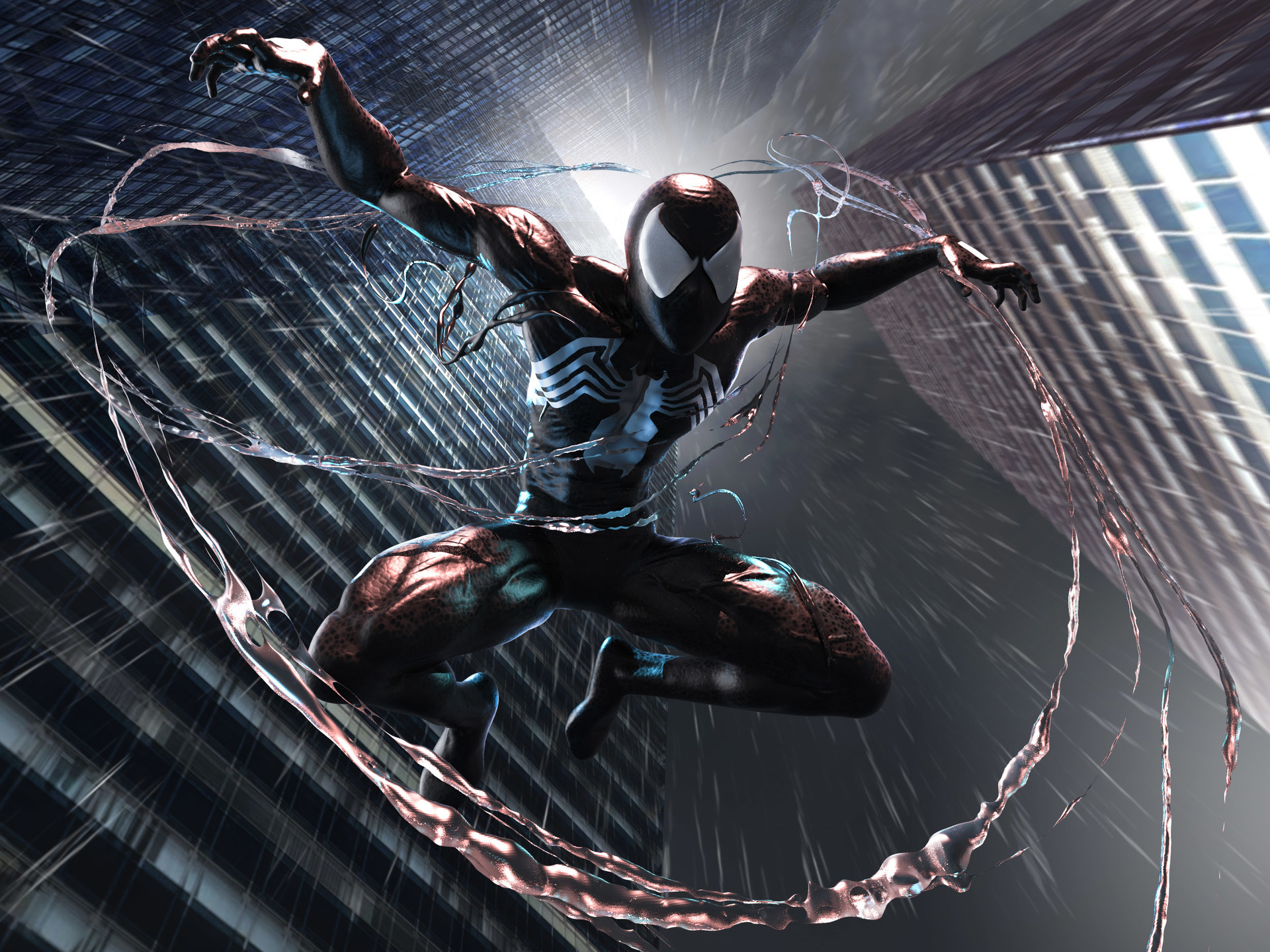 Marvel Comics Spider Man Symbiote 1920x1440