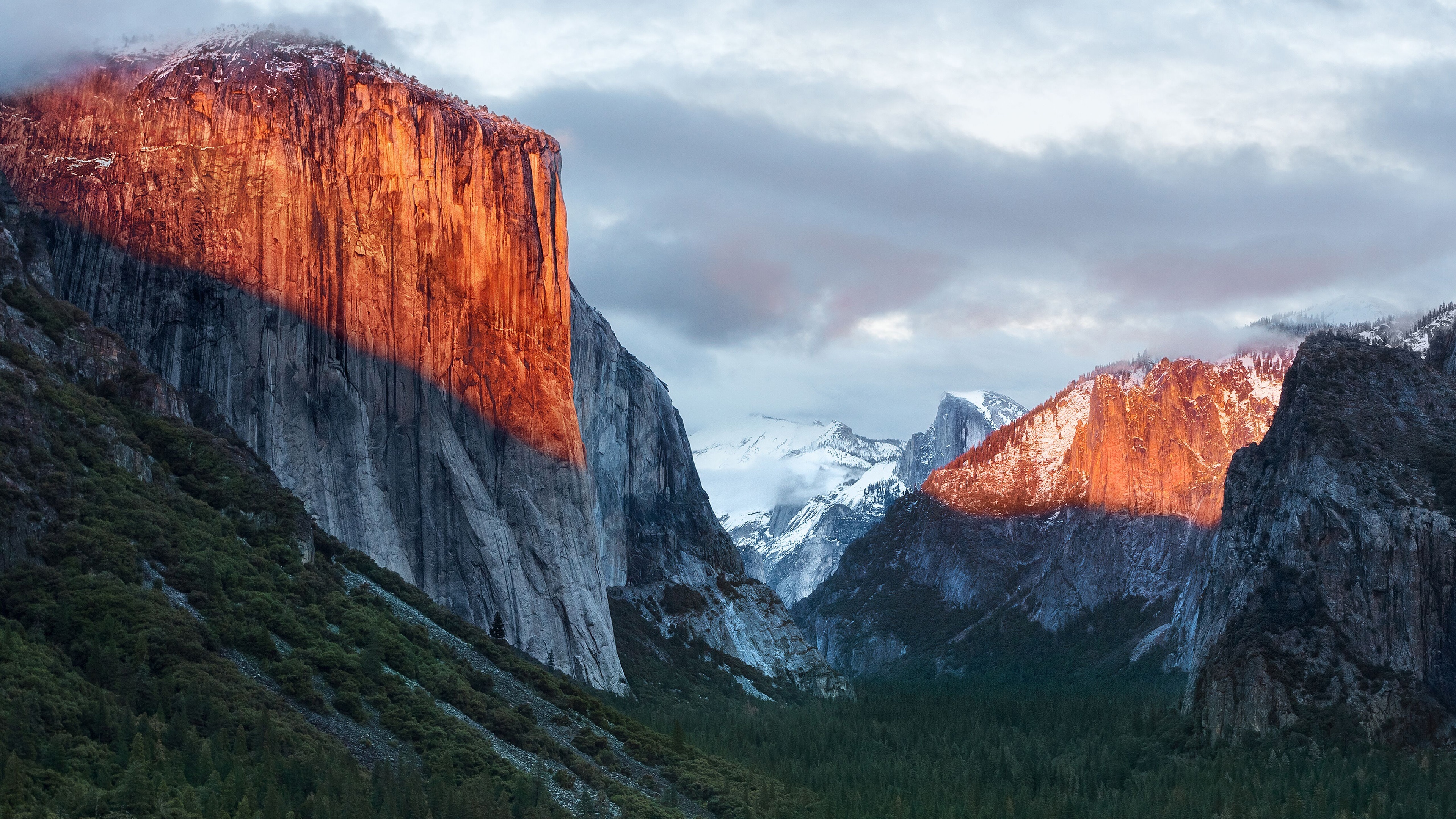 Mountains Yosemite National Park El Capitan 3840x2160