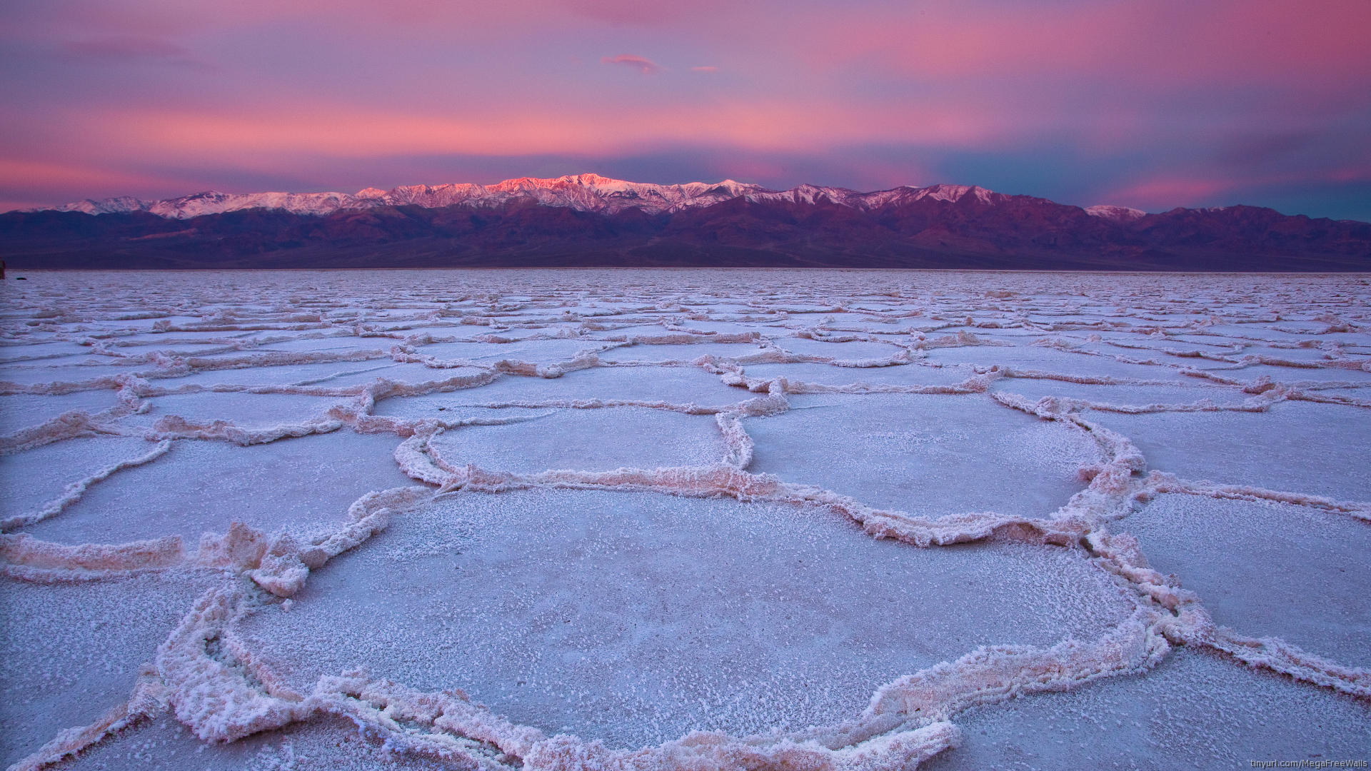 Mountain Landscape Nature Salt Lake 1920x1080