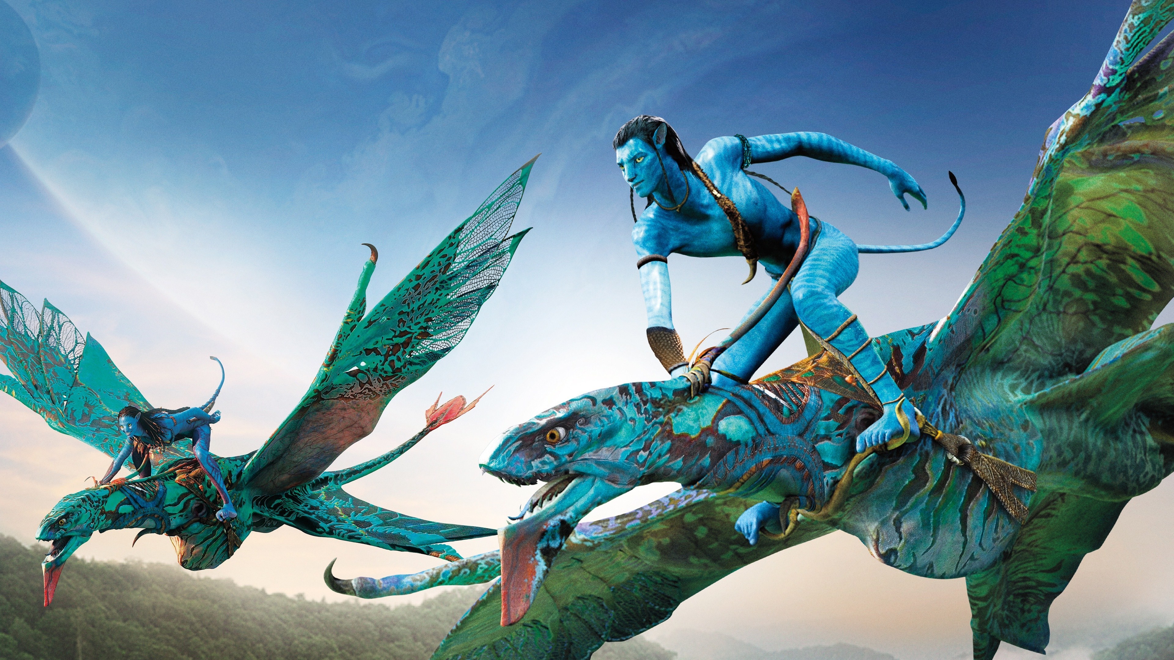 Avatar Neytiri Movie Characters CGi Fictional Creatures Fictional Characters 3840x2160