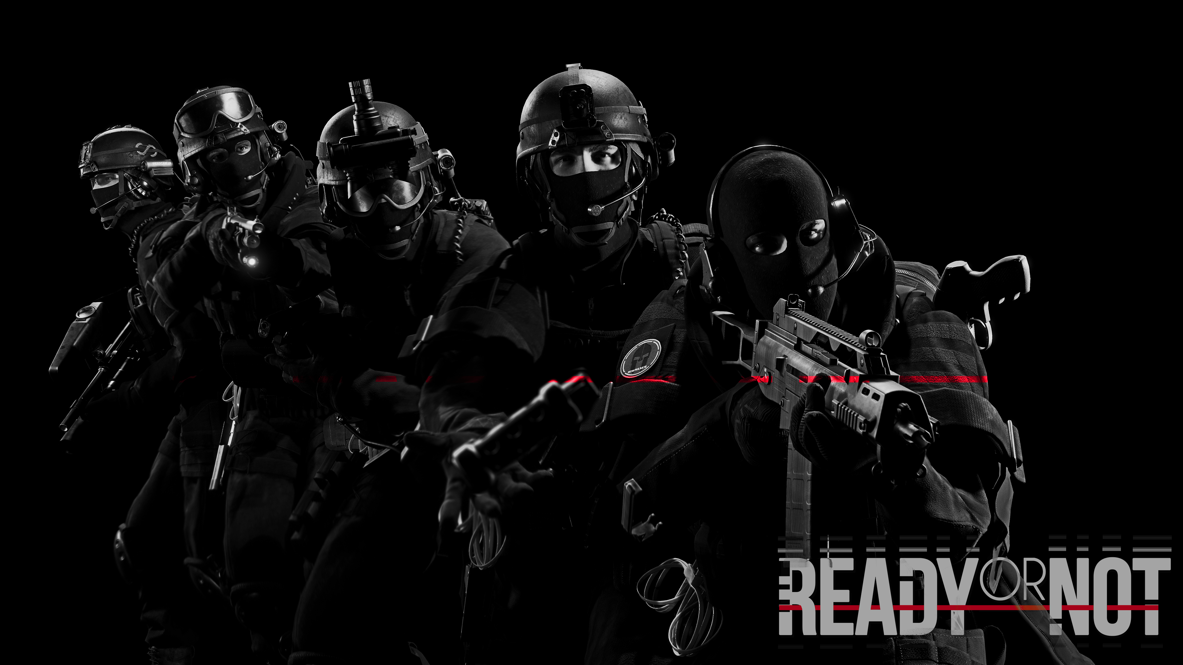 Ready Or Not Police SWAT Heckler Koch G36C Video Games 3840x2160
