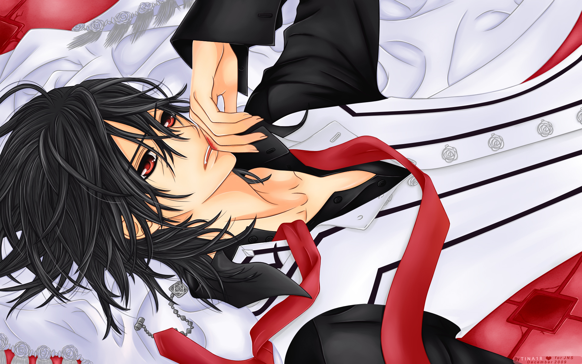 Kaname Kuran Uniform Blood 1920x1200