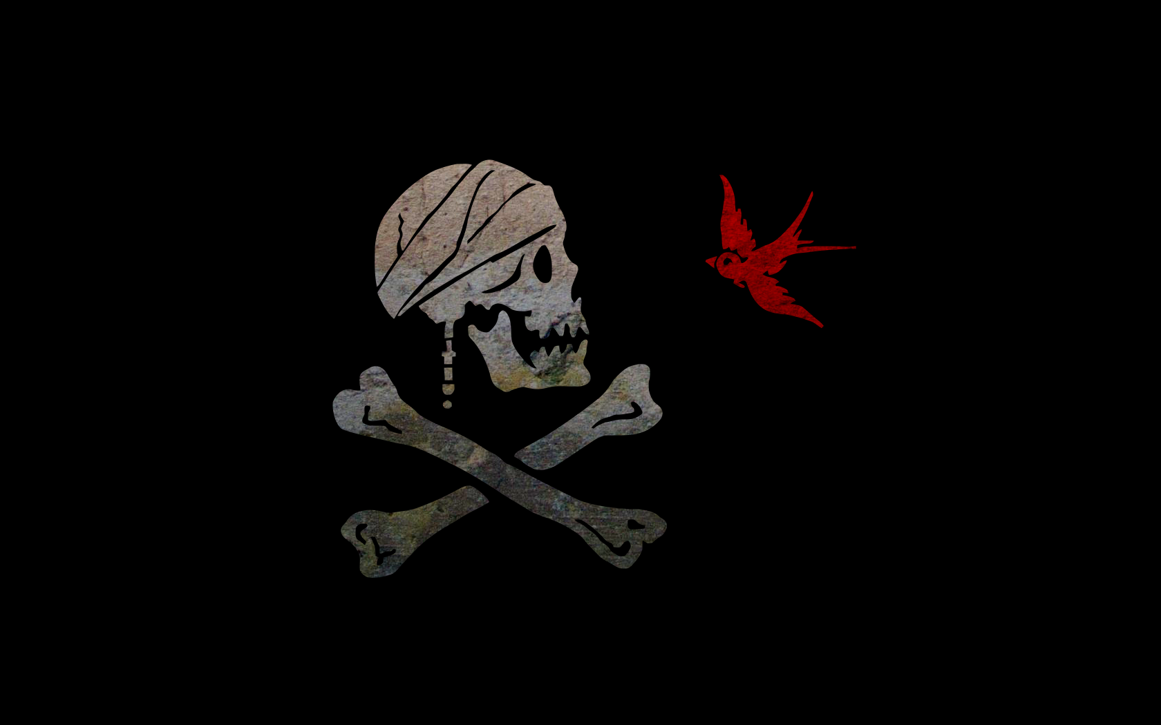 Pirates Of The Caribbean Jack Sparrow Pirate Flag 1680x1050