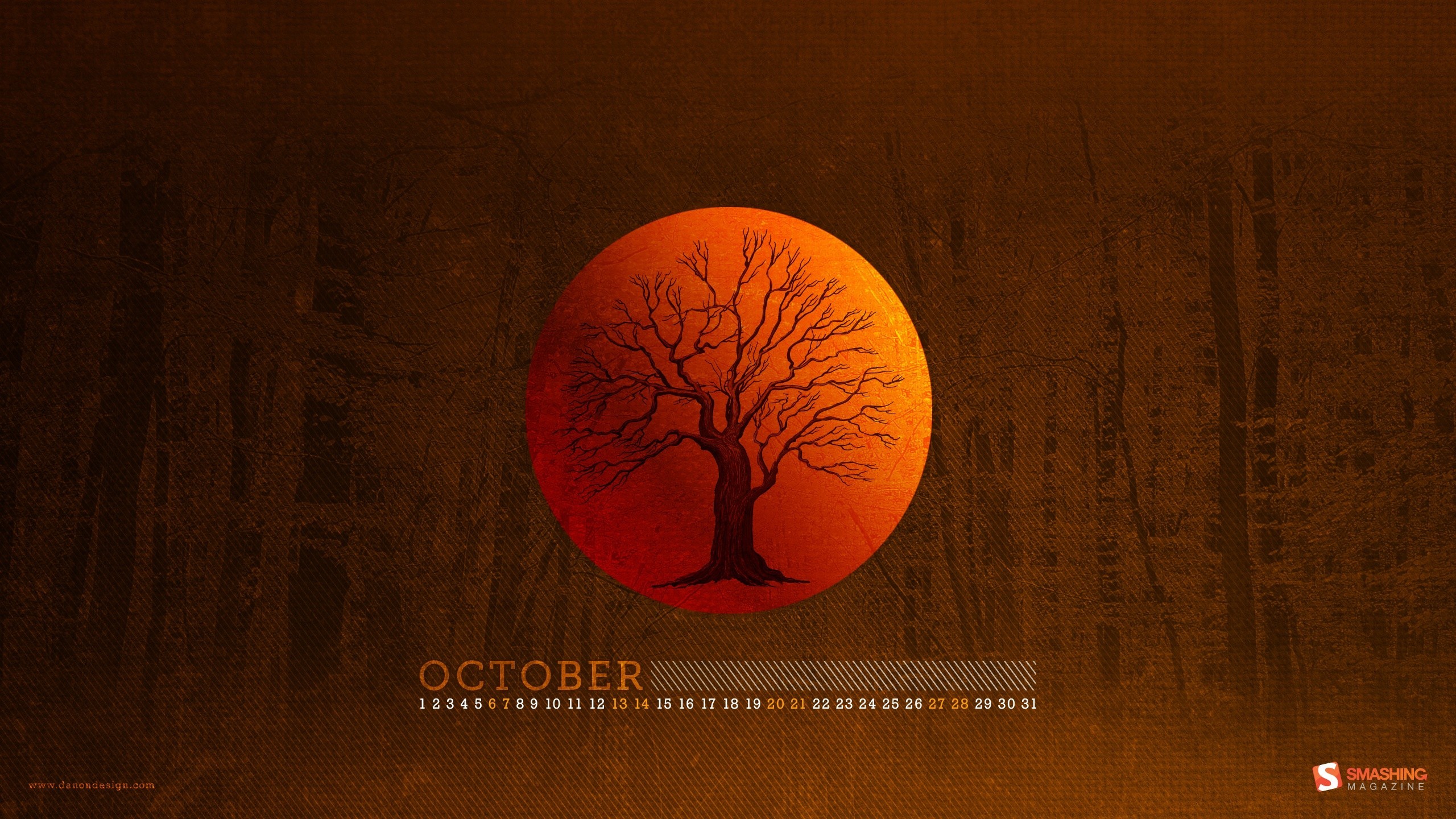 Trees October Calendar Smashing Magazine 2560x1440