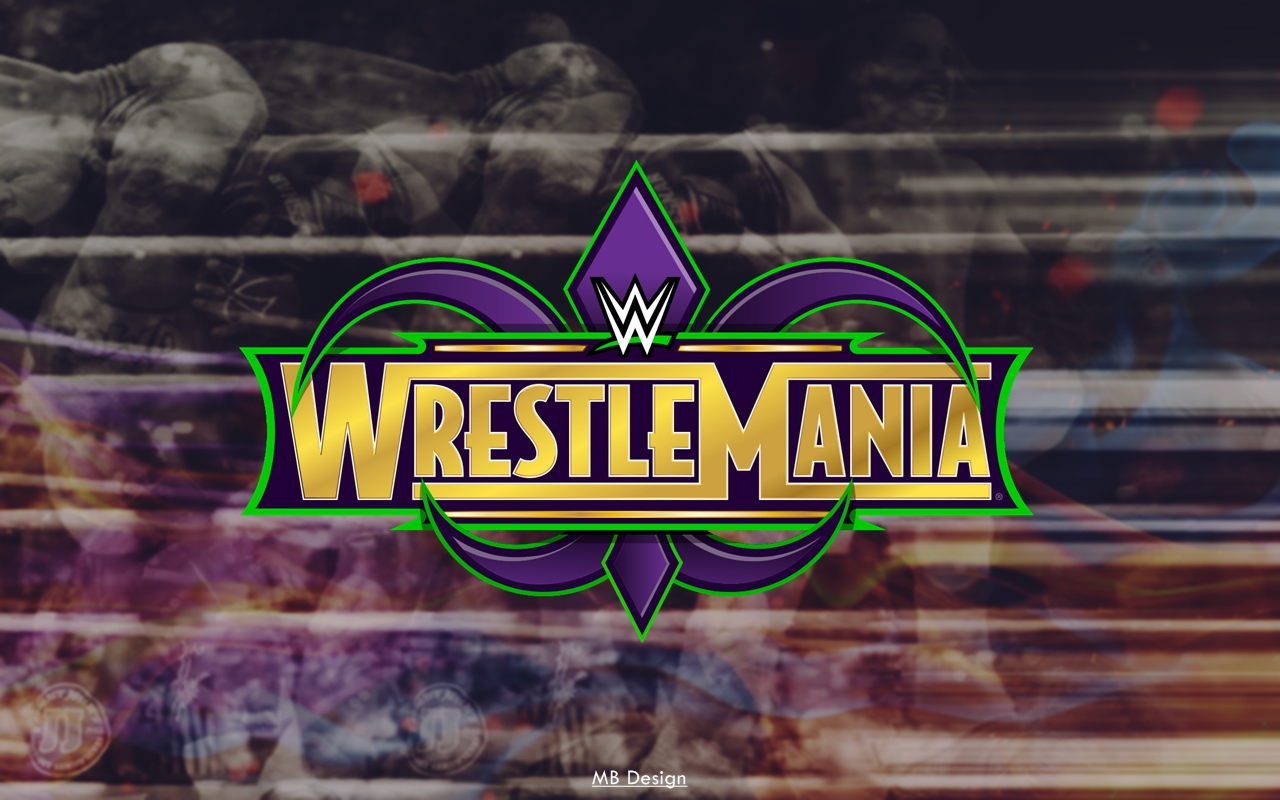 WWE Wrestlemania Brock Lesnar Ronda Rousey Wrestling Triple H Metalanguage Flyer 1280x800