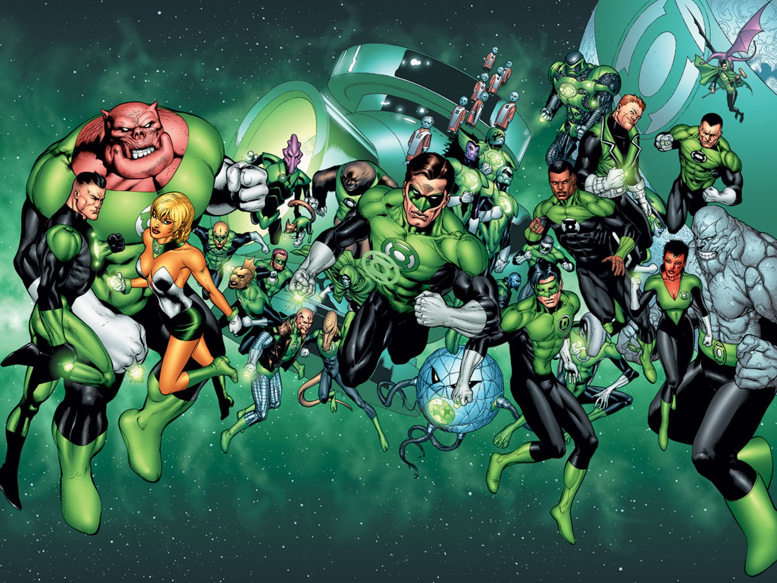 Green Lantern Kilowog DC Comics DC Comics Superhero 1600x1200