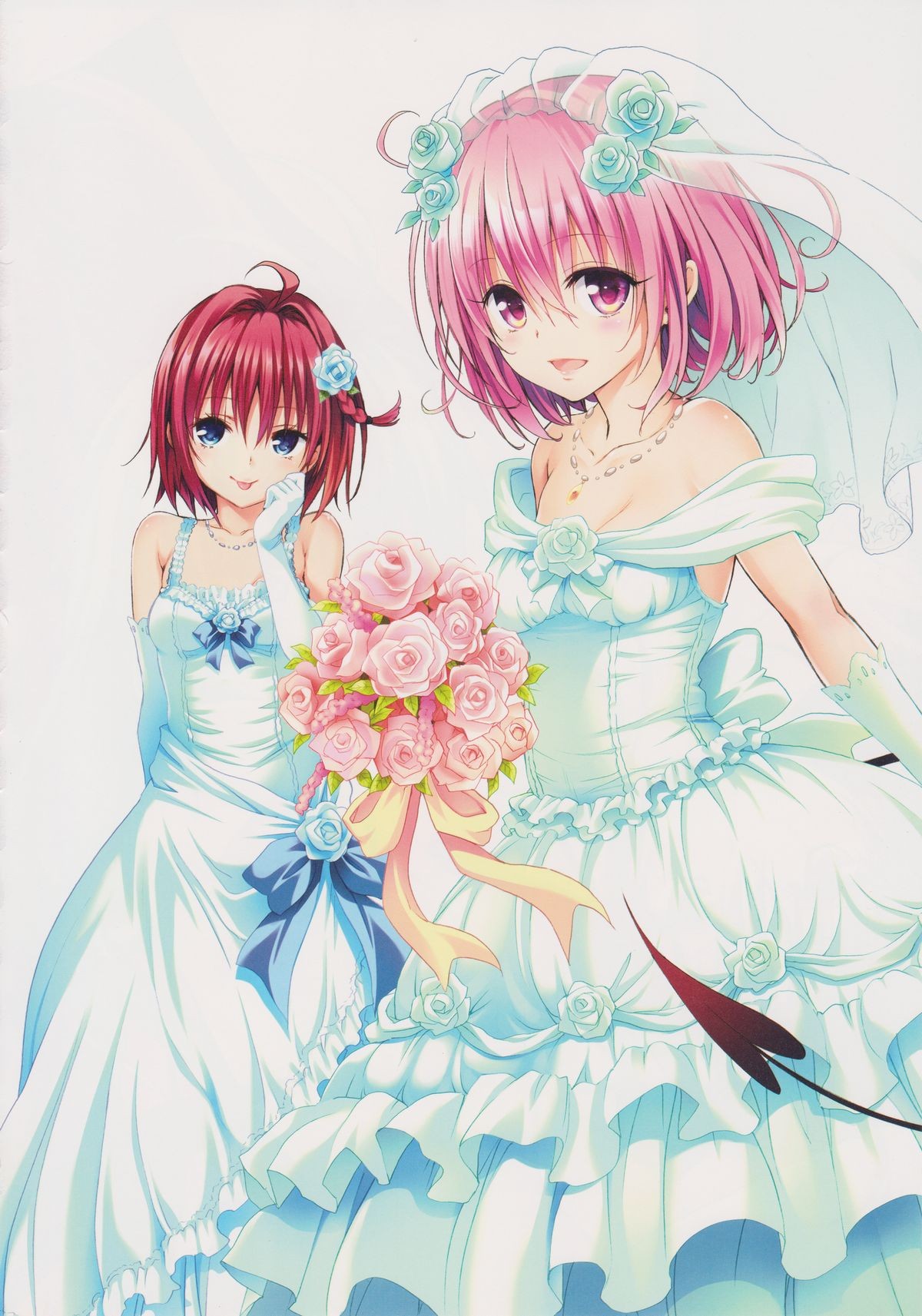 Anime Anime Girls To Love Ru Momo Velia Deviluke Kurosaki Mea 1200x1713