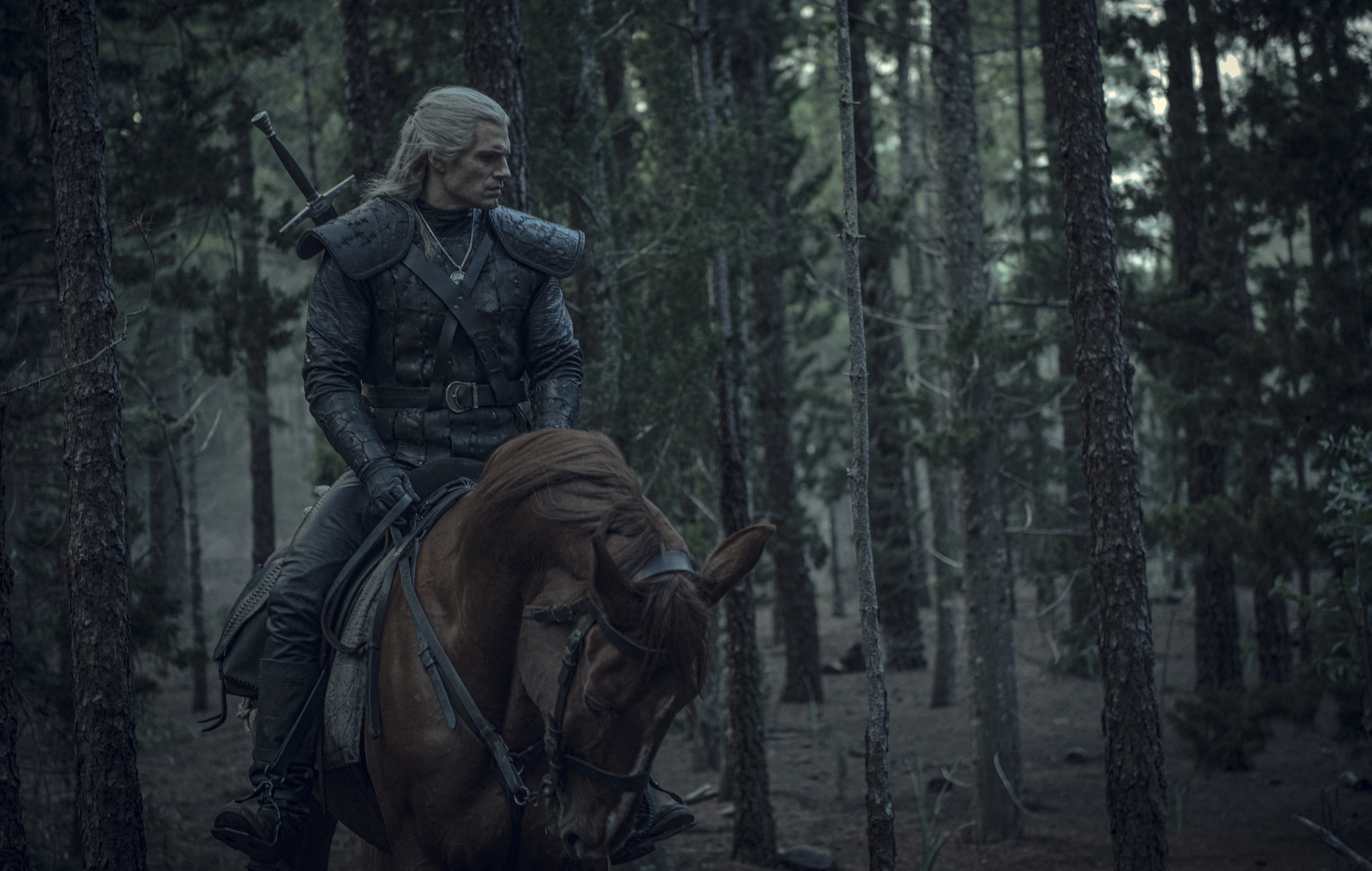 The Witcher Netflix Netflix TV Series Henry Cavill Geralt Of Rivia Men Actor Horse The Witcher TV Se 2000x1270