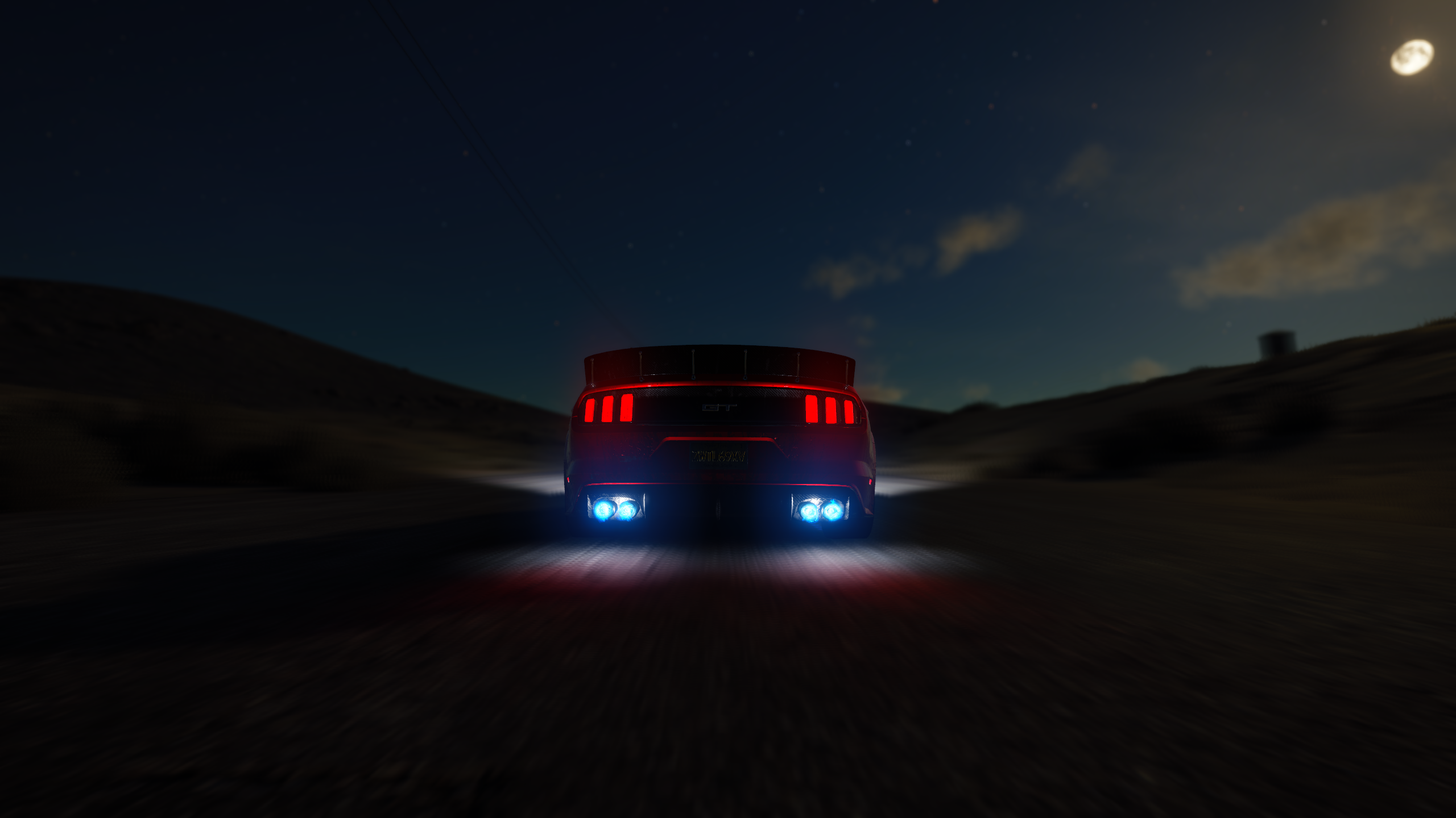 Ford Mustang GT The Crew Car Nitro 2560x1440