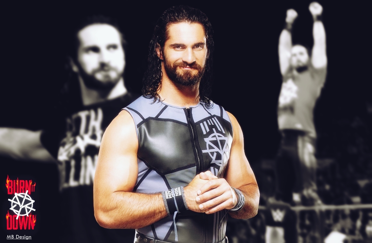 WWE Seth Rollins Wrestling Raw 1300x850