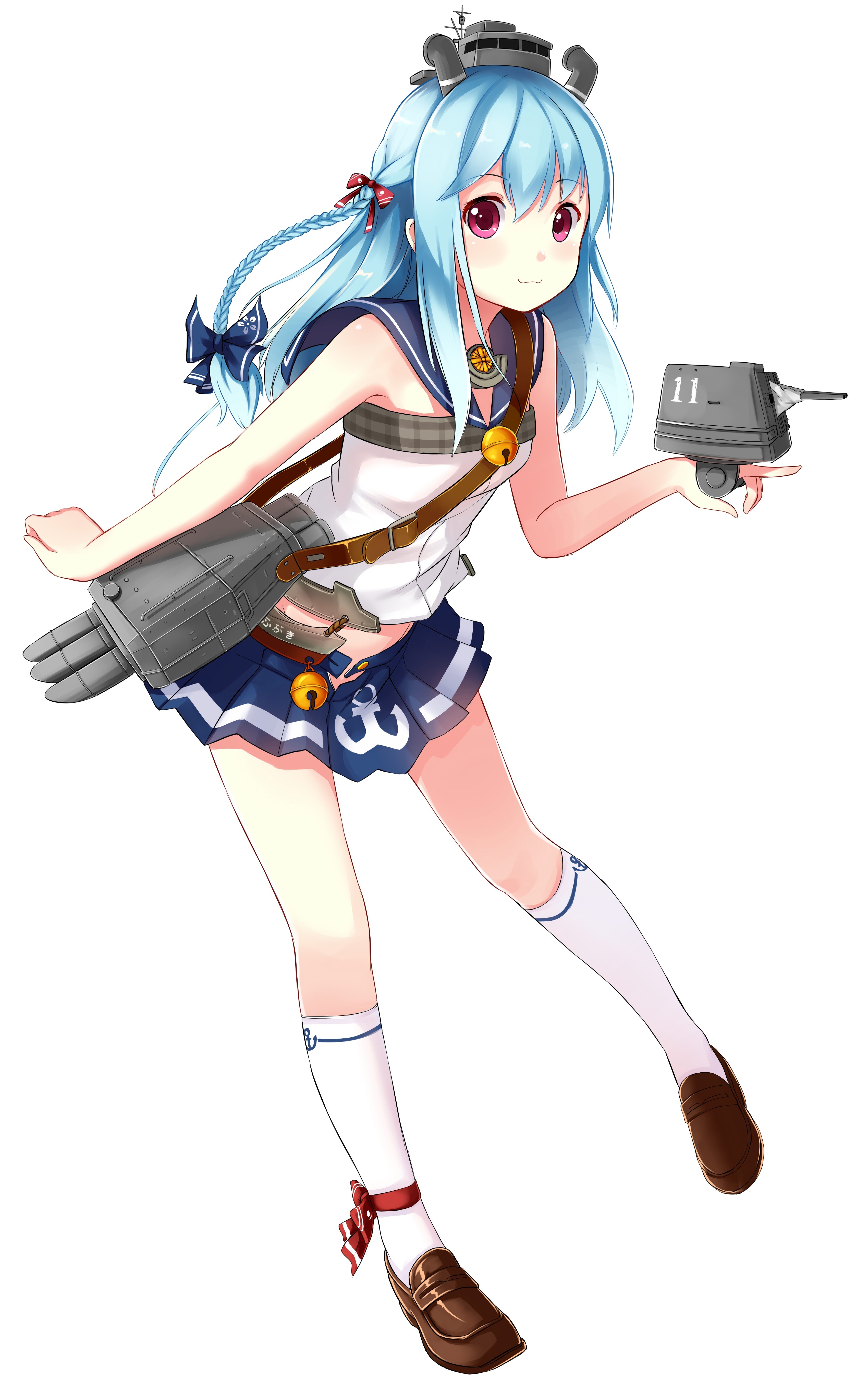 Warship Girls Anime Girls Sailor Uniform 3401x5401