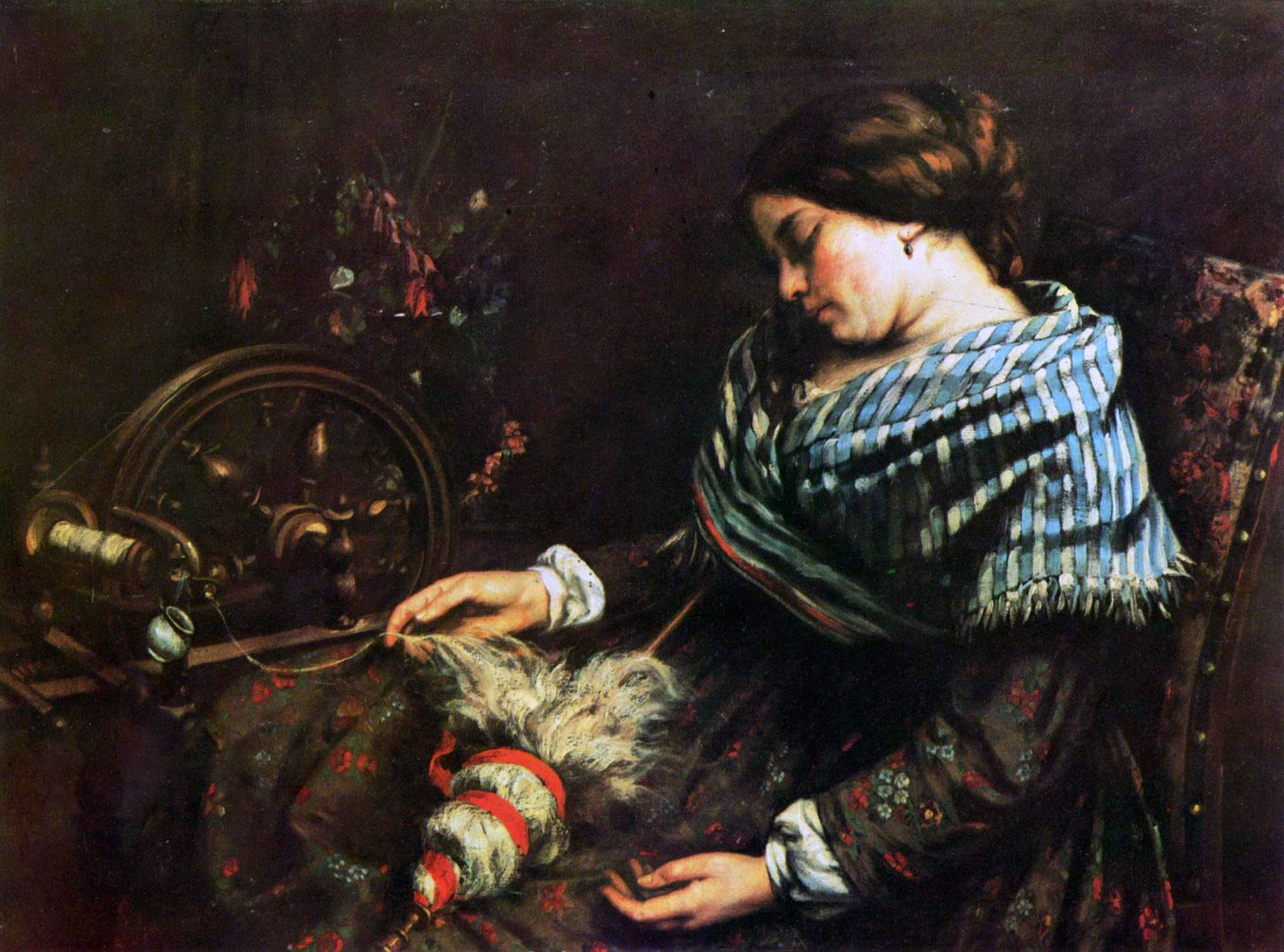 Gustave Courbet Classic Art Painting Women Artwork 2024x1501