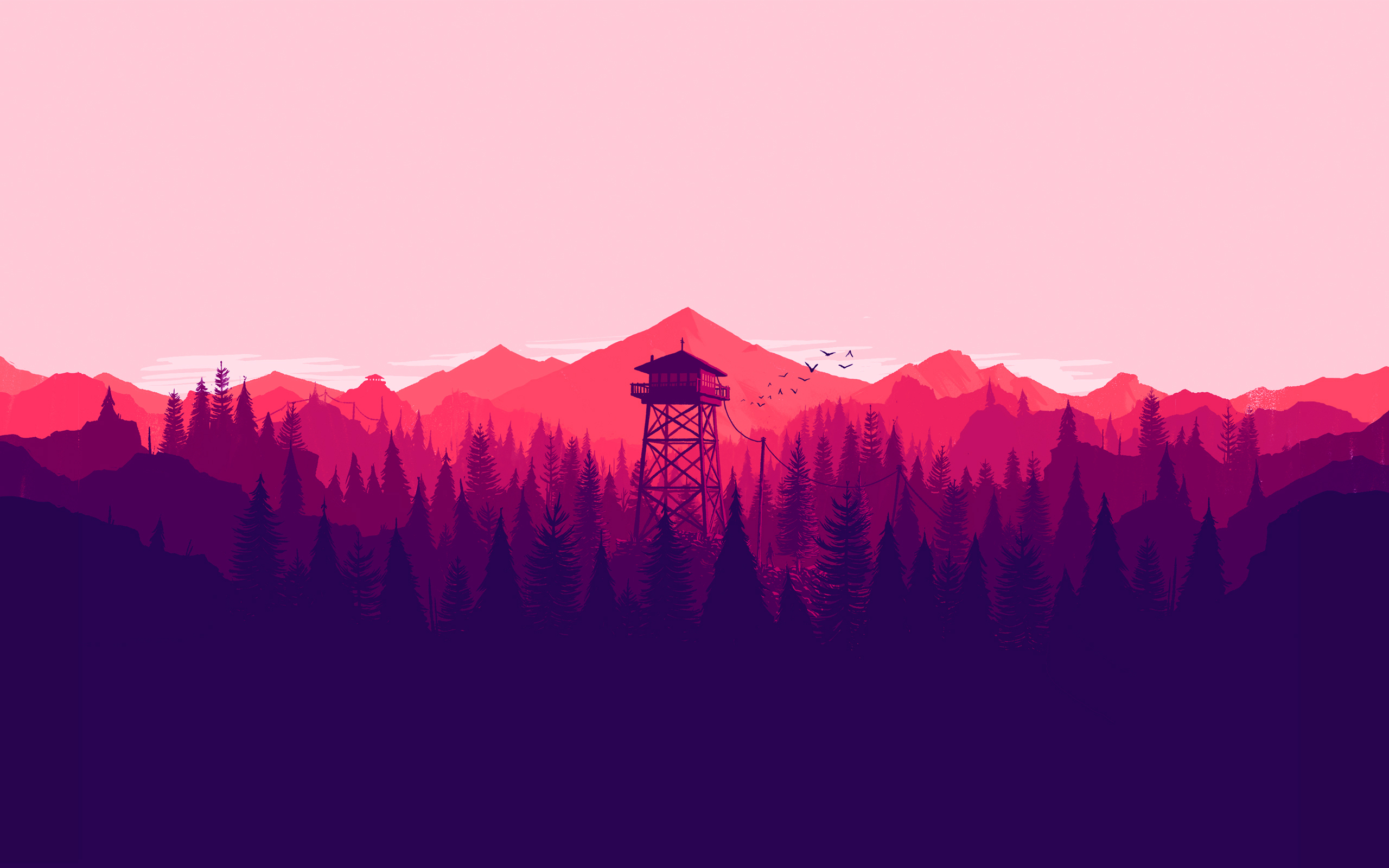 Video Game Firewatch 2560x1600