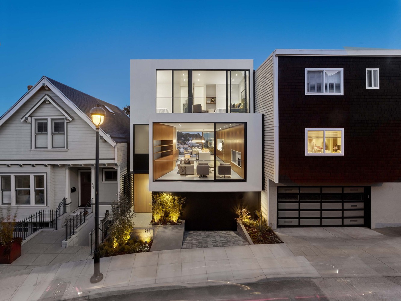 House Architecture Modern Neighborhood Window 1333x1000