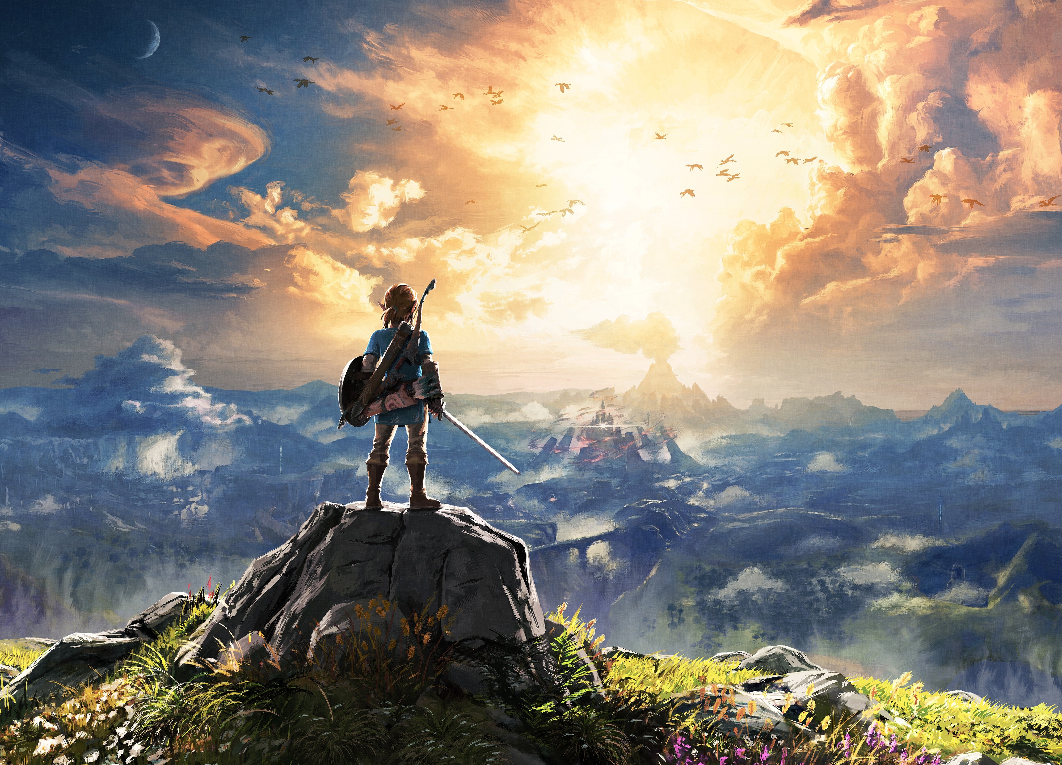 The Legend Of Zelda Breath Of The Wild Video Games The Legend Of Zelda Link Botw 4500x3240