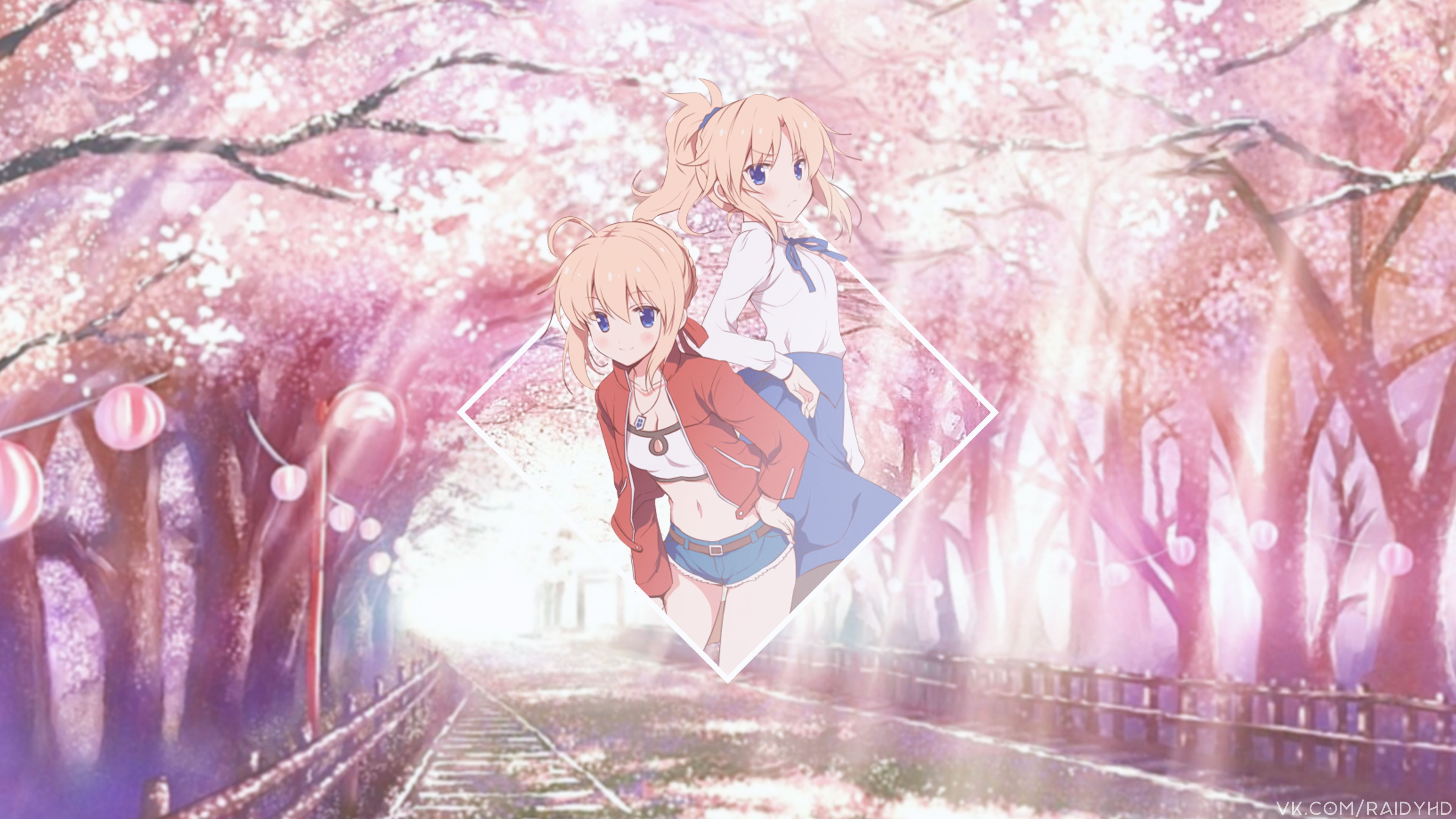 Anime Anime Girls Picture In Picture Fate Series Fate Stay Night Fate Apocrypha Saber Arturia Pendra 3840x2160