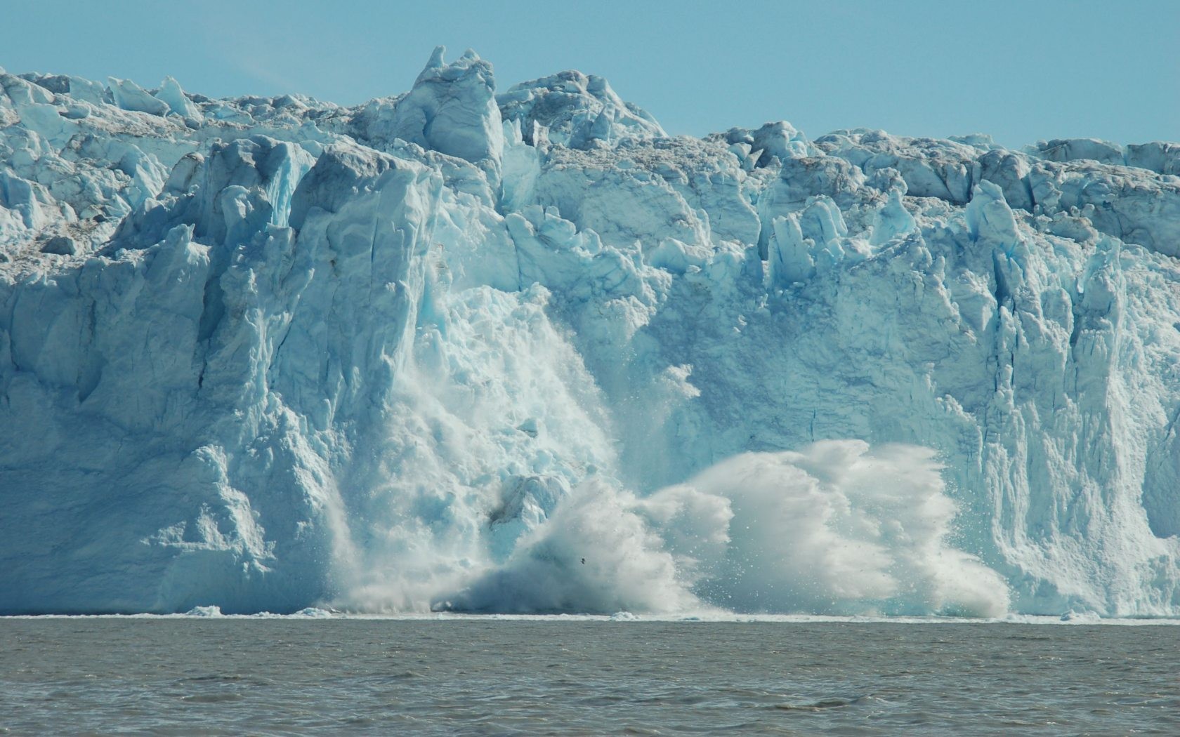 Global Warming Ice Melting Sea 1680x1050