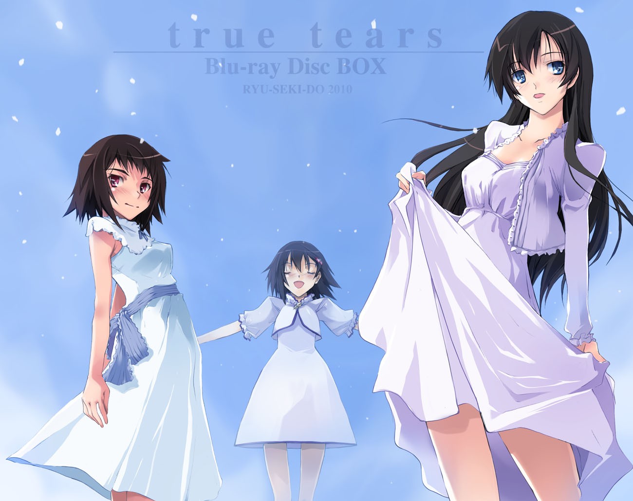 True Tears Anime Girls Hiromi Yuasa Aiko And Isurugi Noe Wallpaper Resolution 1300x1029 Id 1071 Wallha Com