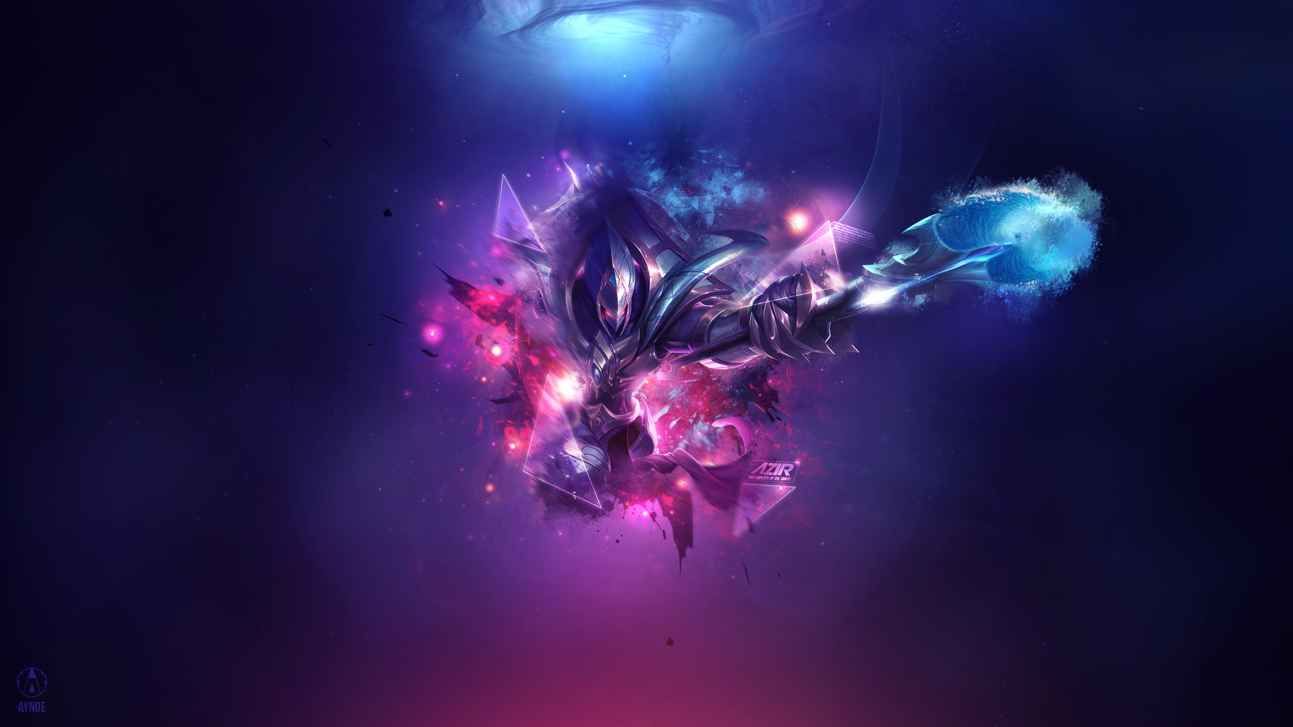 League Of Legends Solo Mid Azir 2560x1440