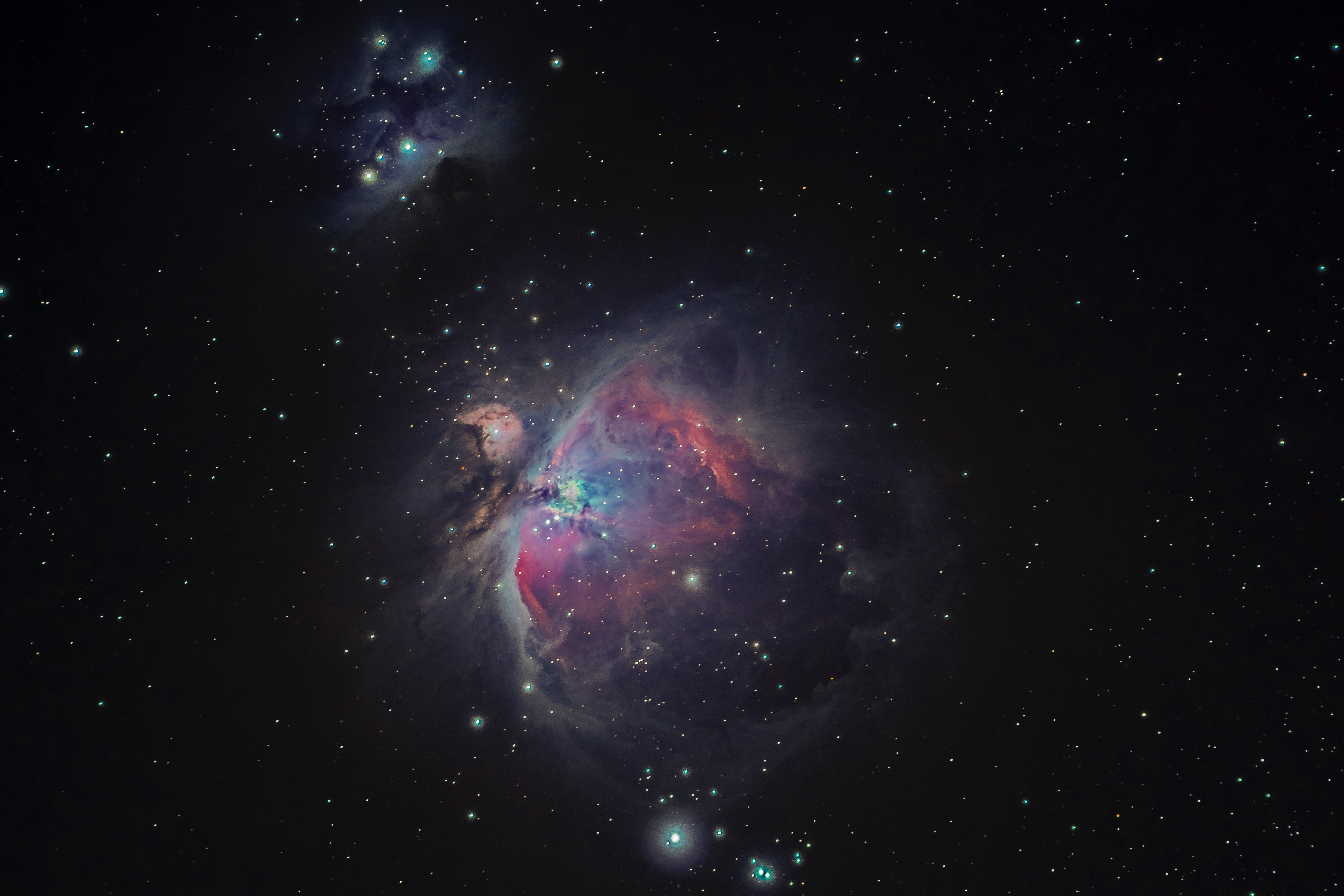 Nebula Space Stars Universe Orion 4155x2770