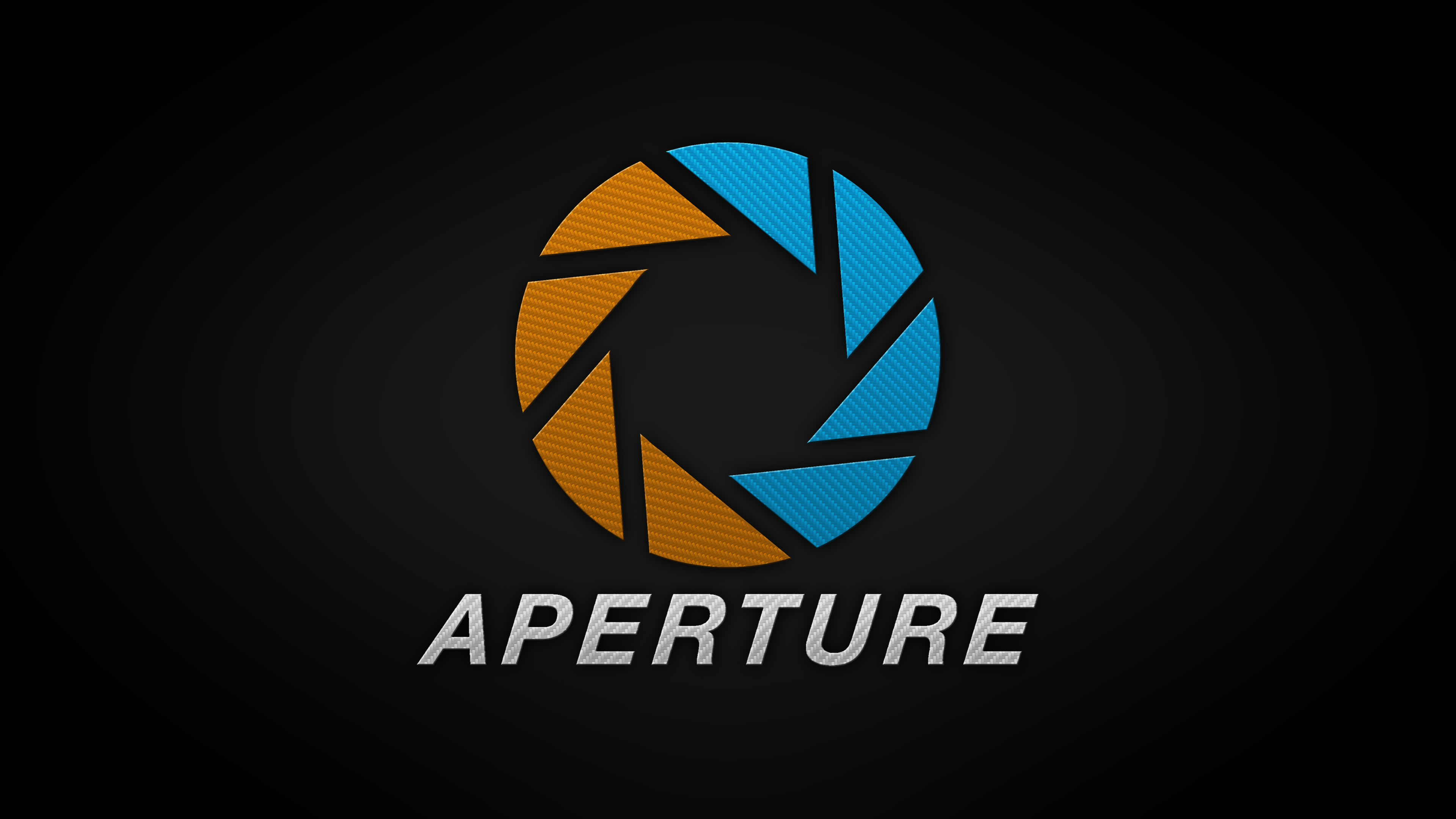 Aperture Laboratories Fictional Logo Logo 3840x2160