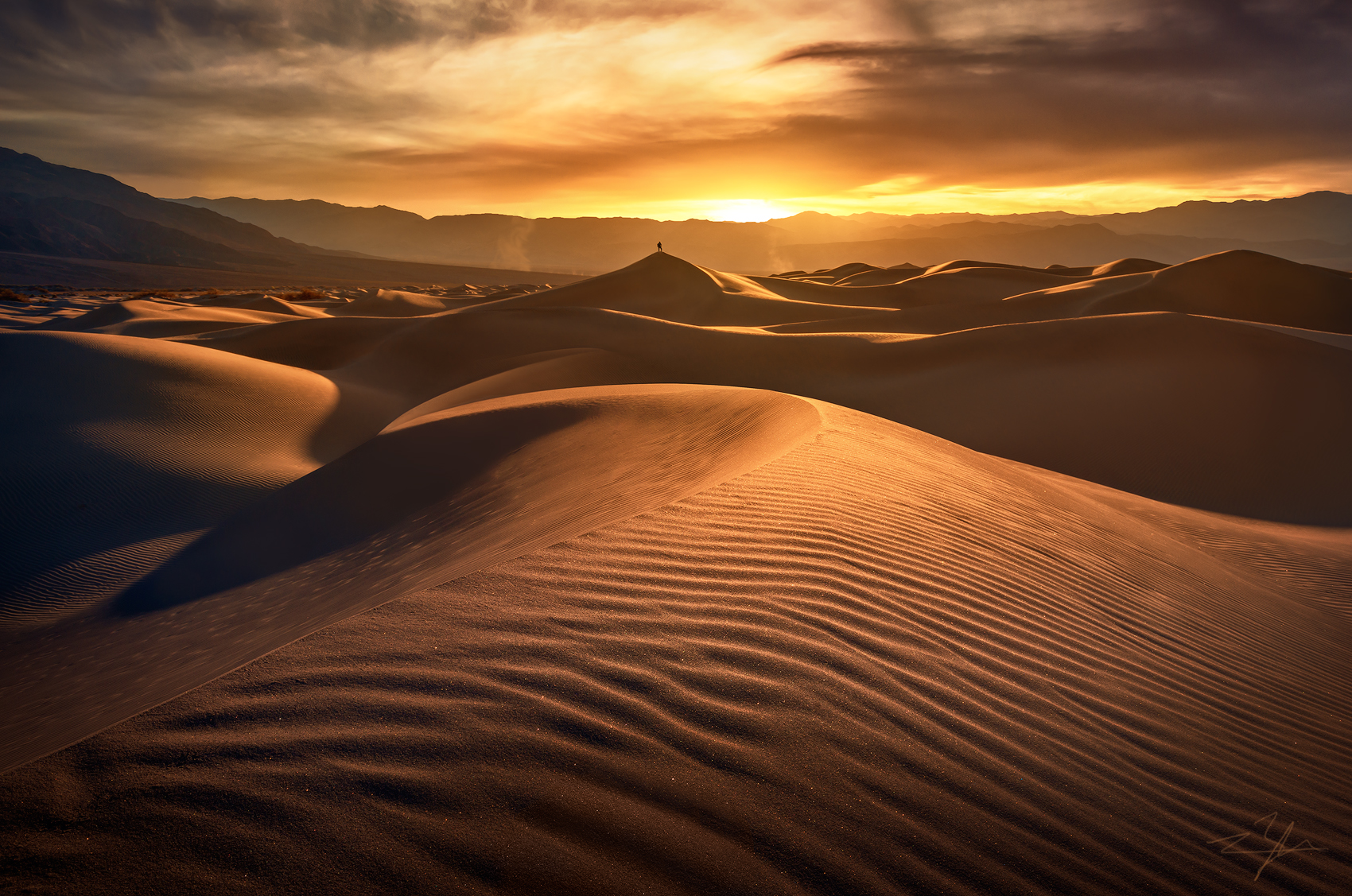 Death Valley Sand Dune Desert 1700x1127