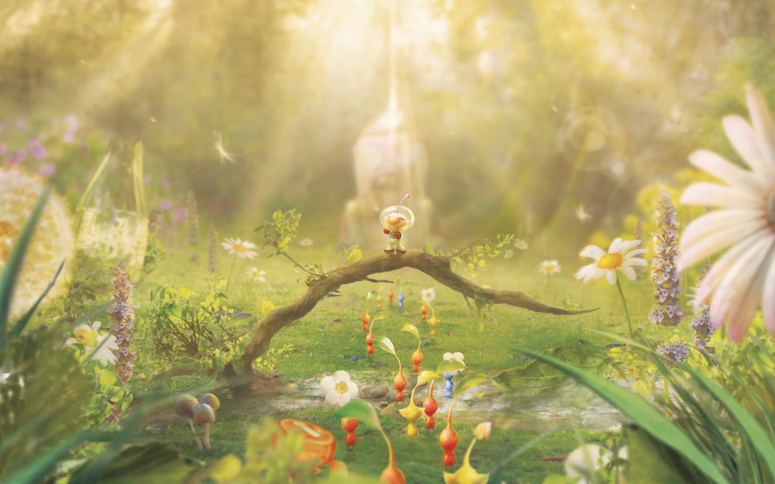 Captain Olimar Pikmin 2560x1600