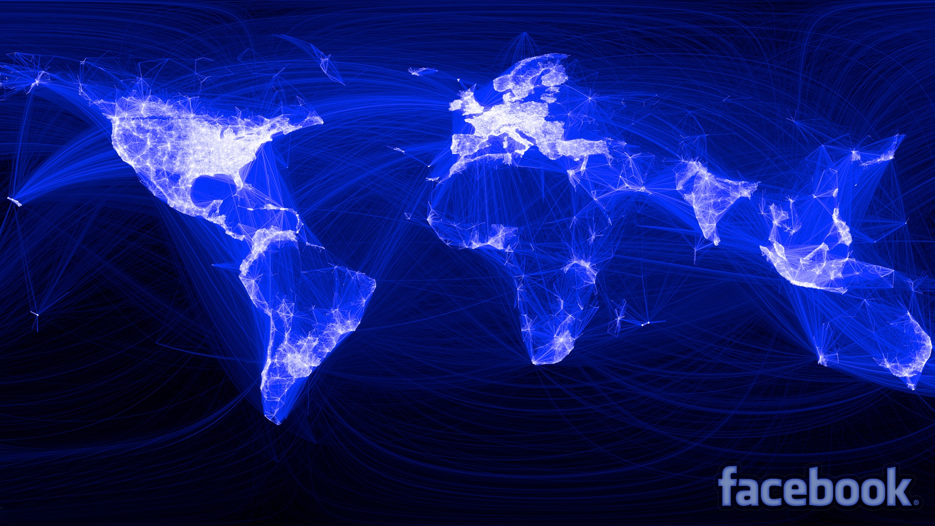 Internet Earth Facebook Technology 1920x1080