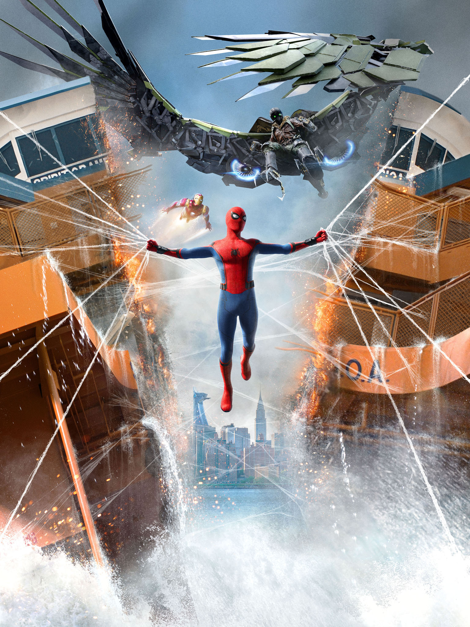 Spider Man Homecoming Movie Peter Parker Movies Superhero Portrait Display 1536x2048