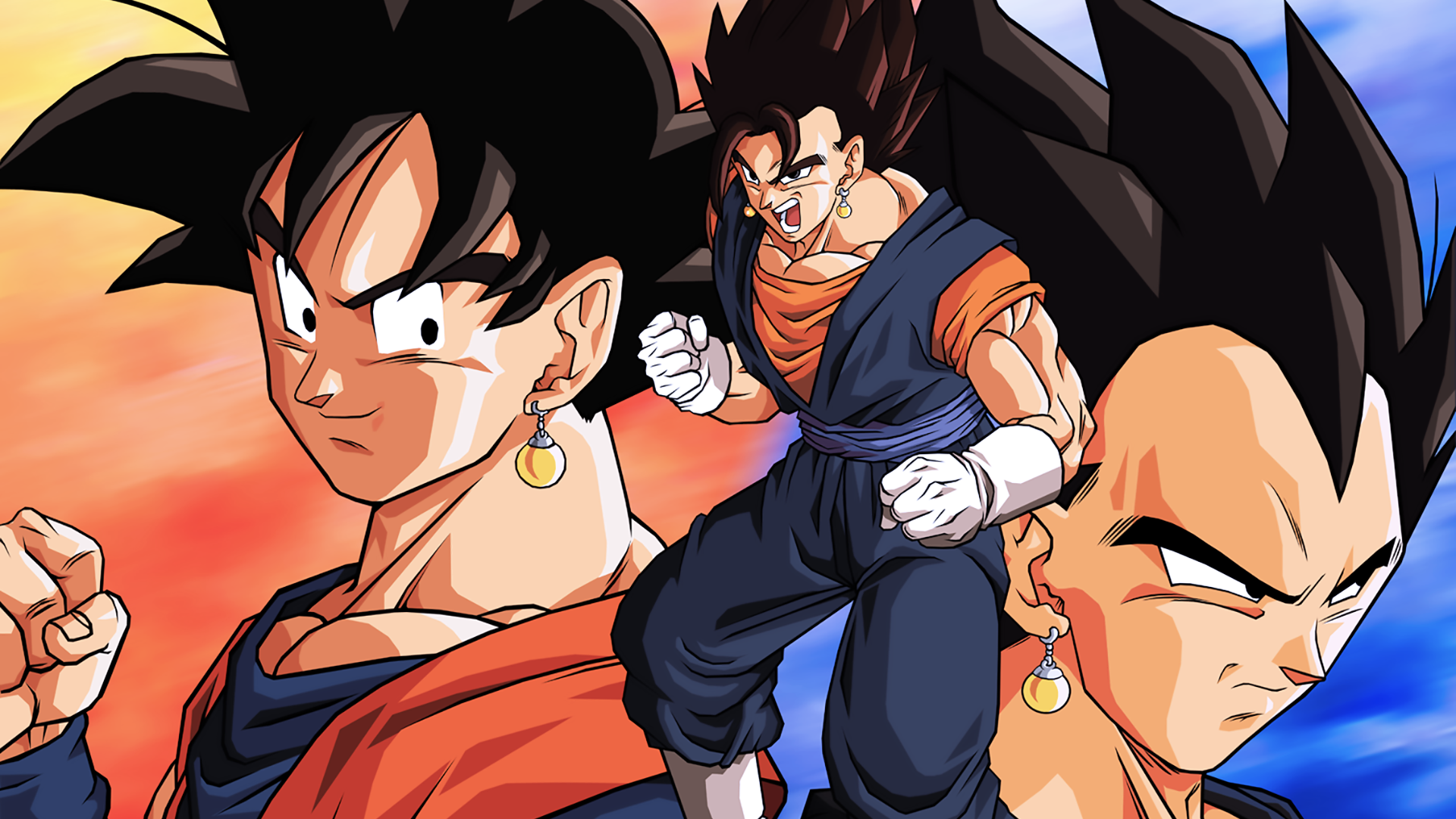 Goku Vegeta Dragon Ball Vegetto Dragon Ball 1920x1080