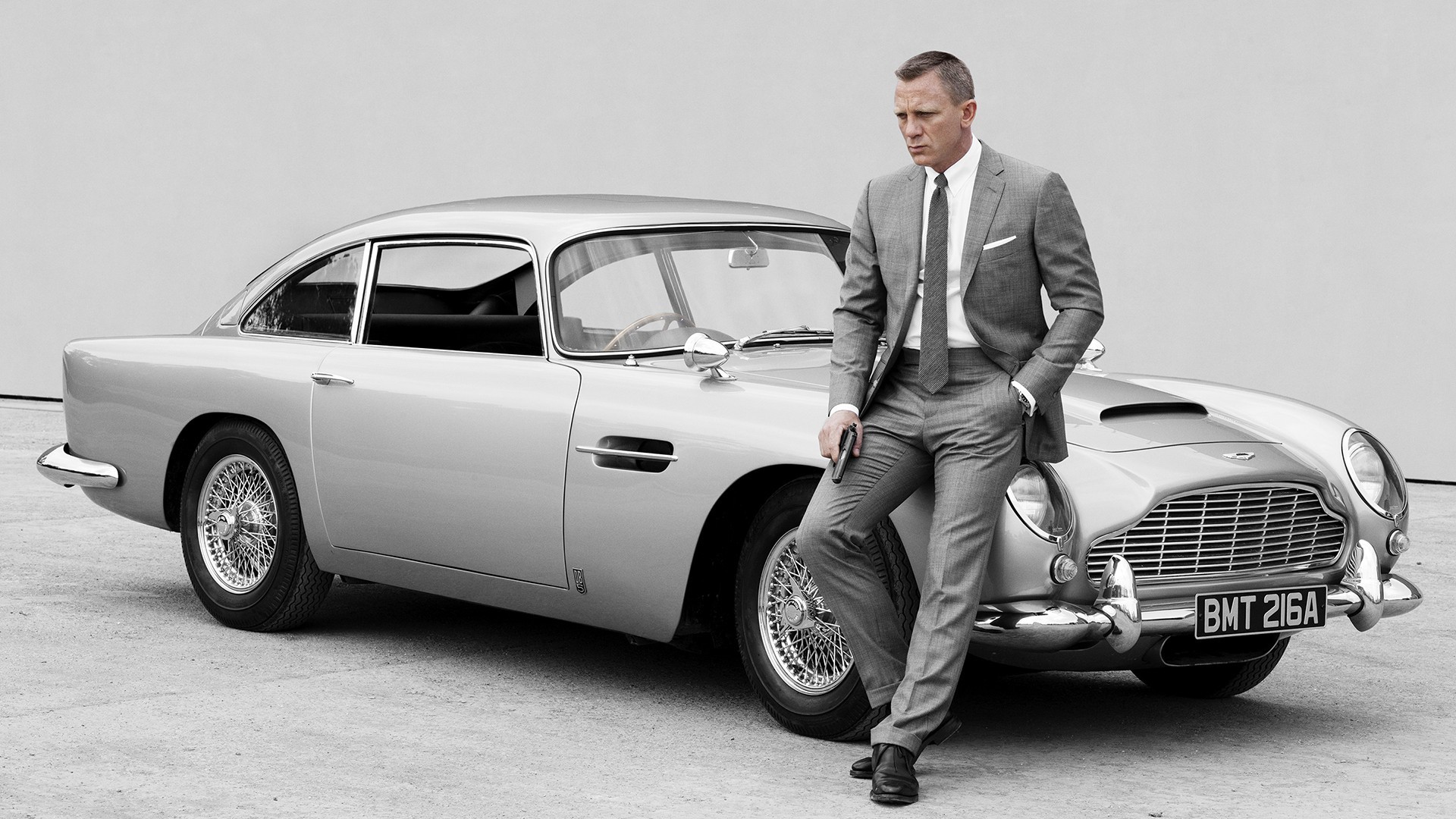 007 James Bond Aston Martin Aston Martin DB5 Daniel Craig 1920x1080