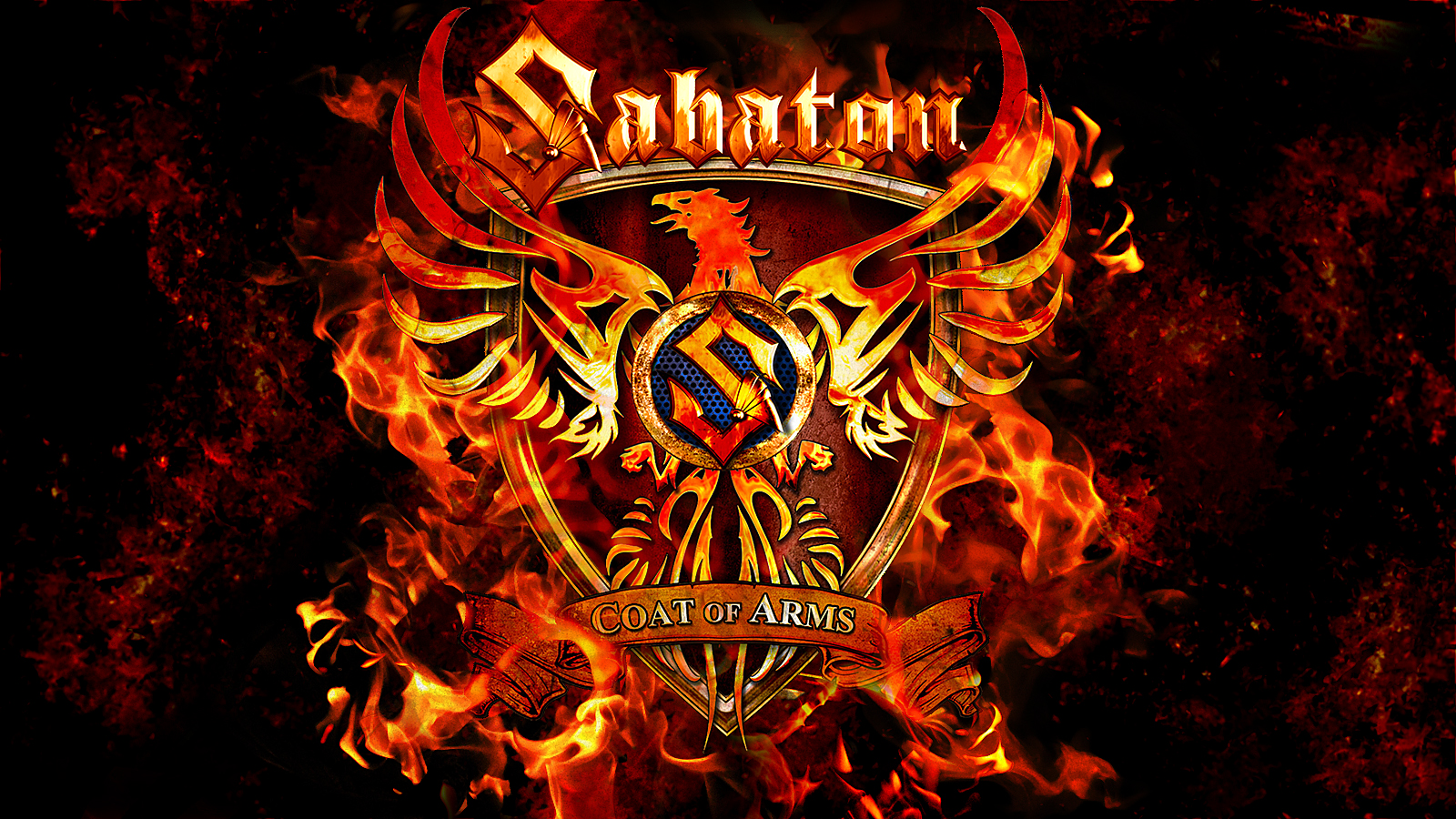 Sabaton Music Fire Artwork Music Heavy Metal Power Metal Album Covers Rock Music 1600x900