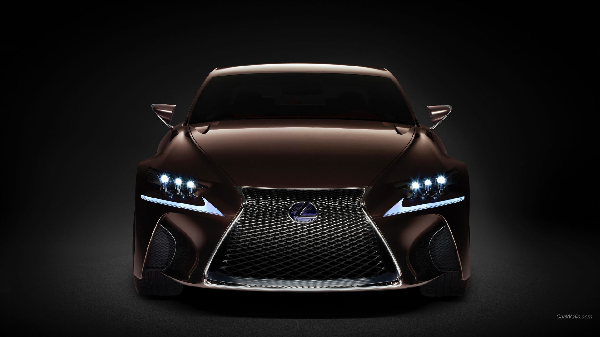 Lexus LF CC Concept Cars Car Brown Cars Coupe 1920x1080