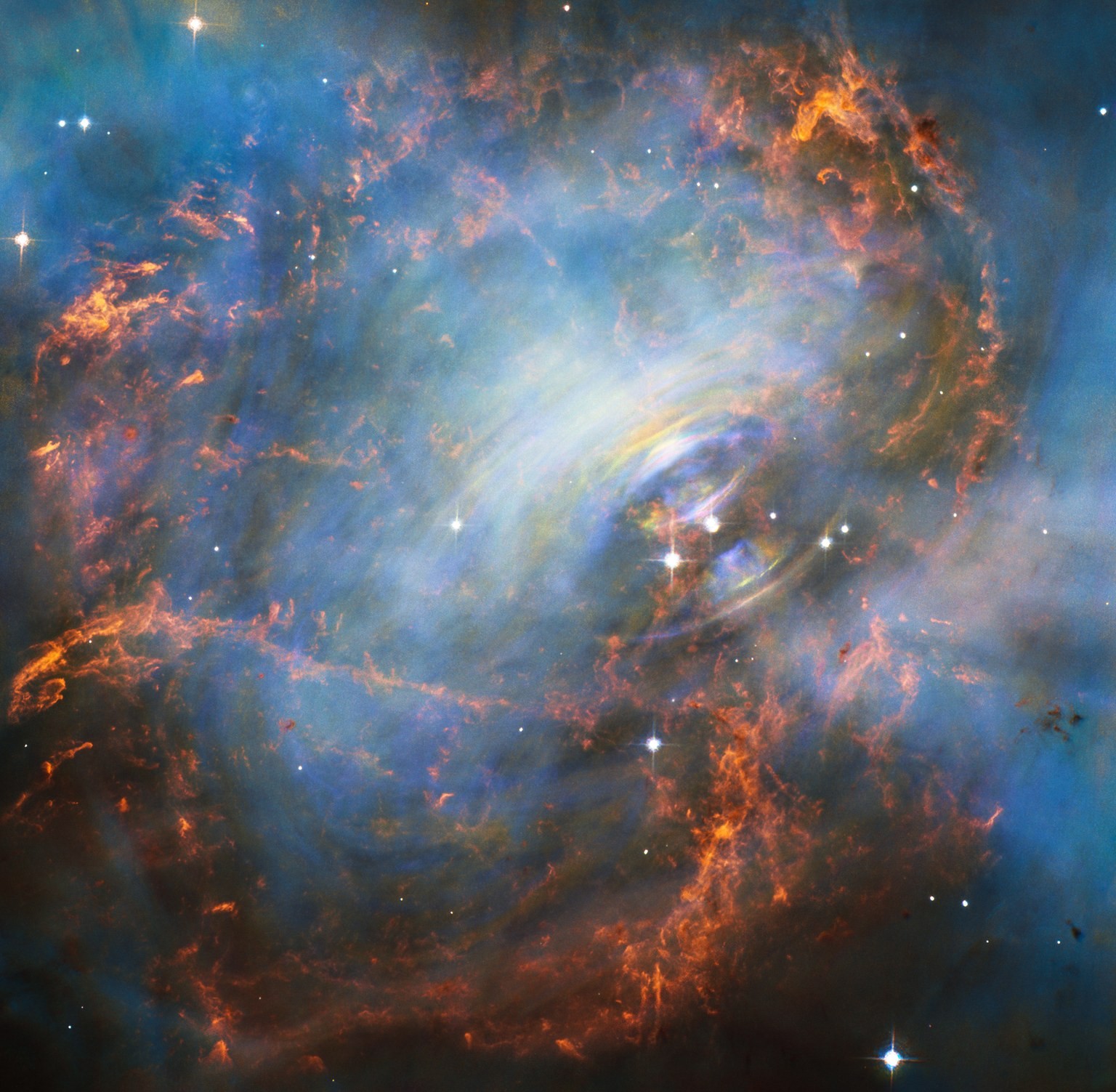Space Galaxy Crab Nebula 1536x1503