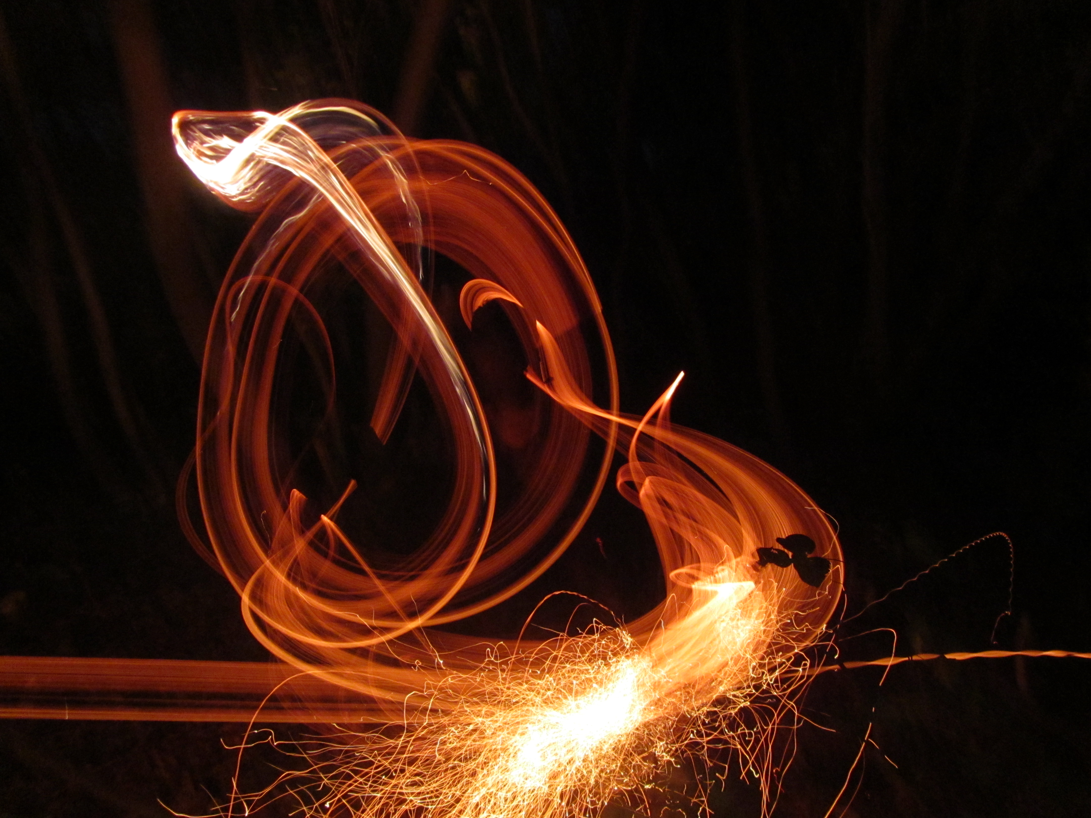 Photography Fire Juggling 4320x3240