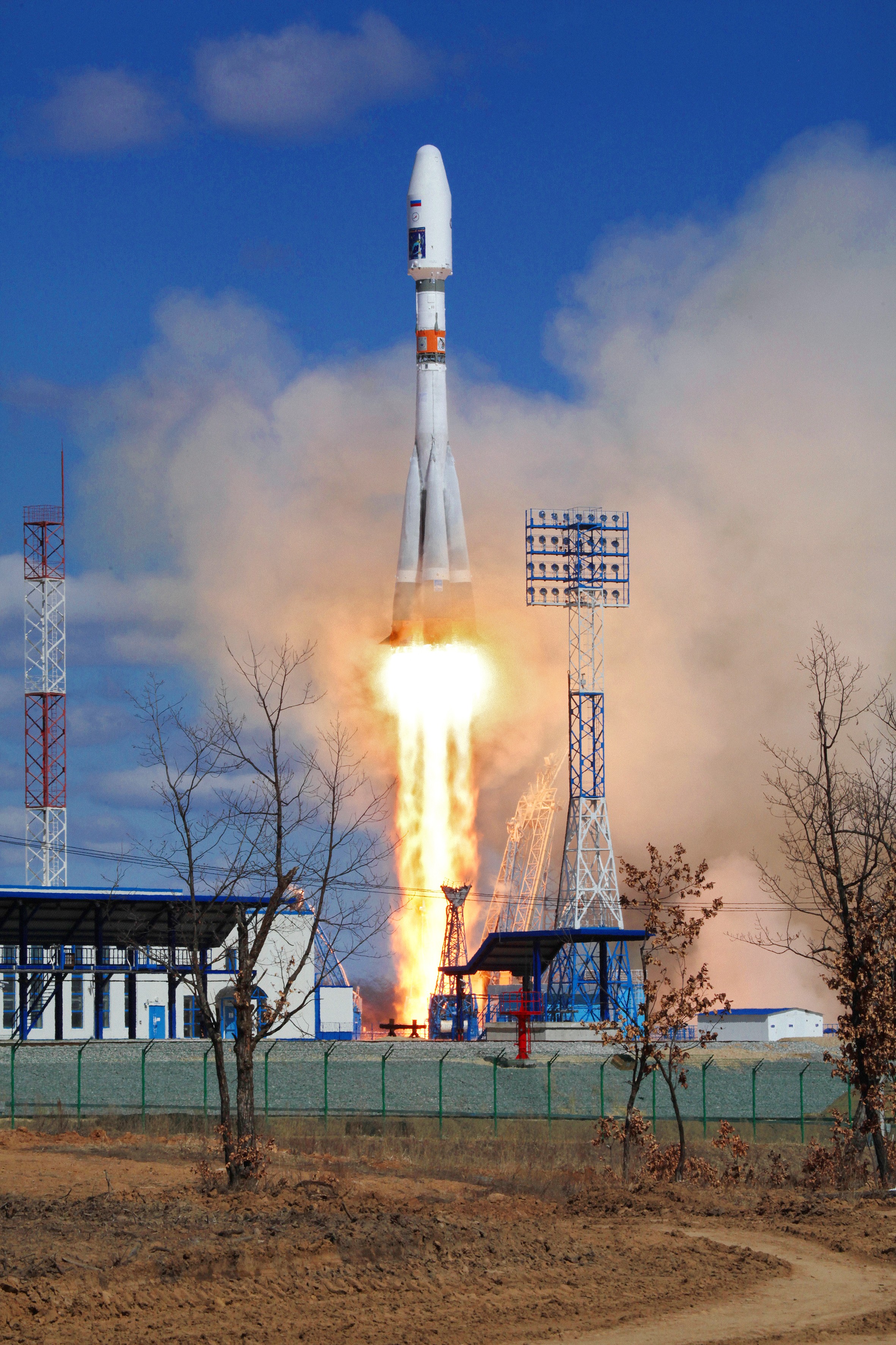 Roscosmos Vostochny Cosmodrome Soyuz 2362x3543