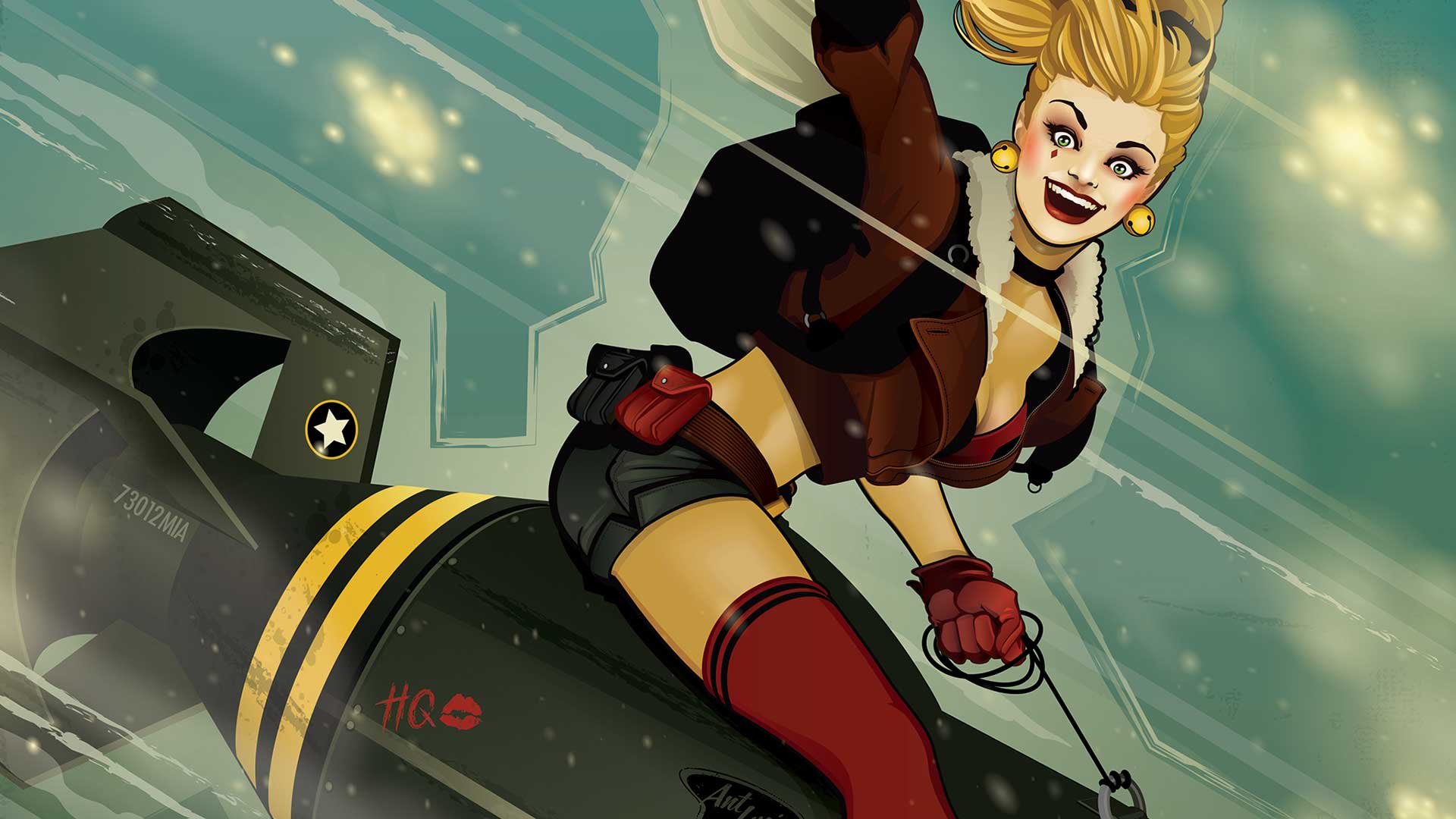 DC Bombshells Harley Quinn Harleen Quinzel 1920x1080