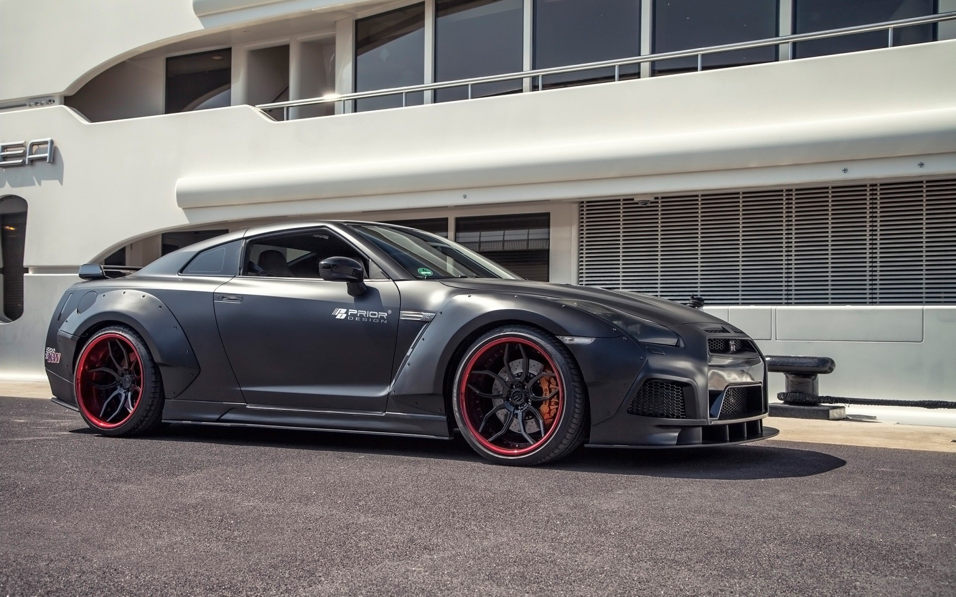 Prior Design Nissan Nissan GT R R35 Nissan GT R PD750 Widebody Car Vehicle Tuning Colored Wheels 1920x1200