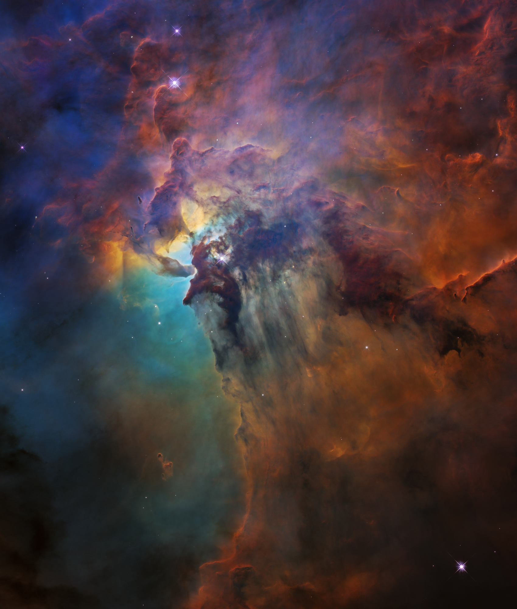 Space NASA Hubble Universe Stars 1699x2000