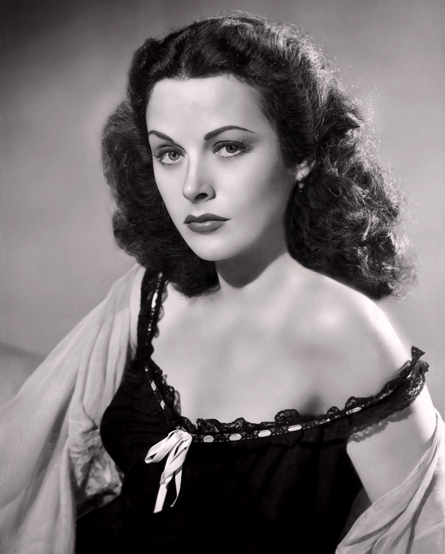 Hedy Lamarr Women Monochrome 1445x1800