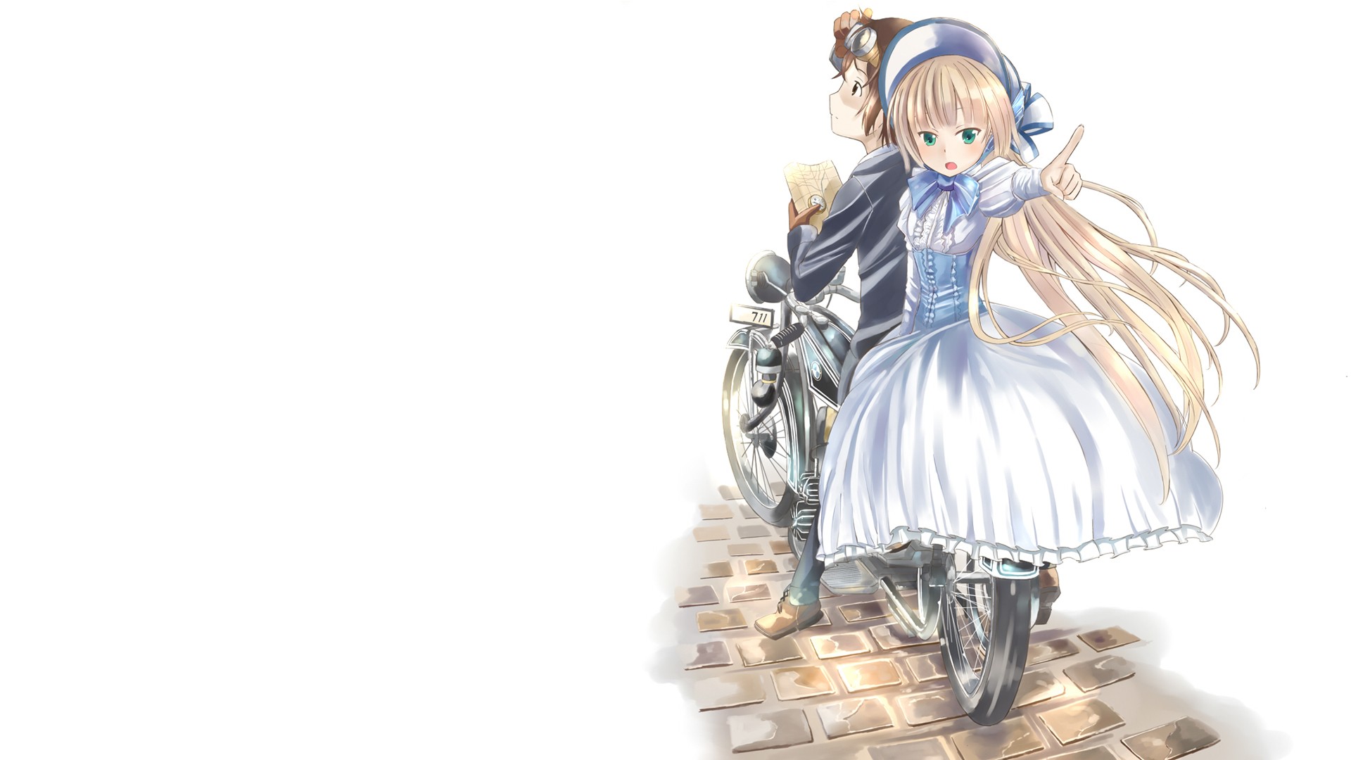 Gosick Kazuya Kujou Bicycle Anime Victorique De Blois 1920x1080