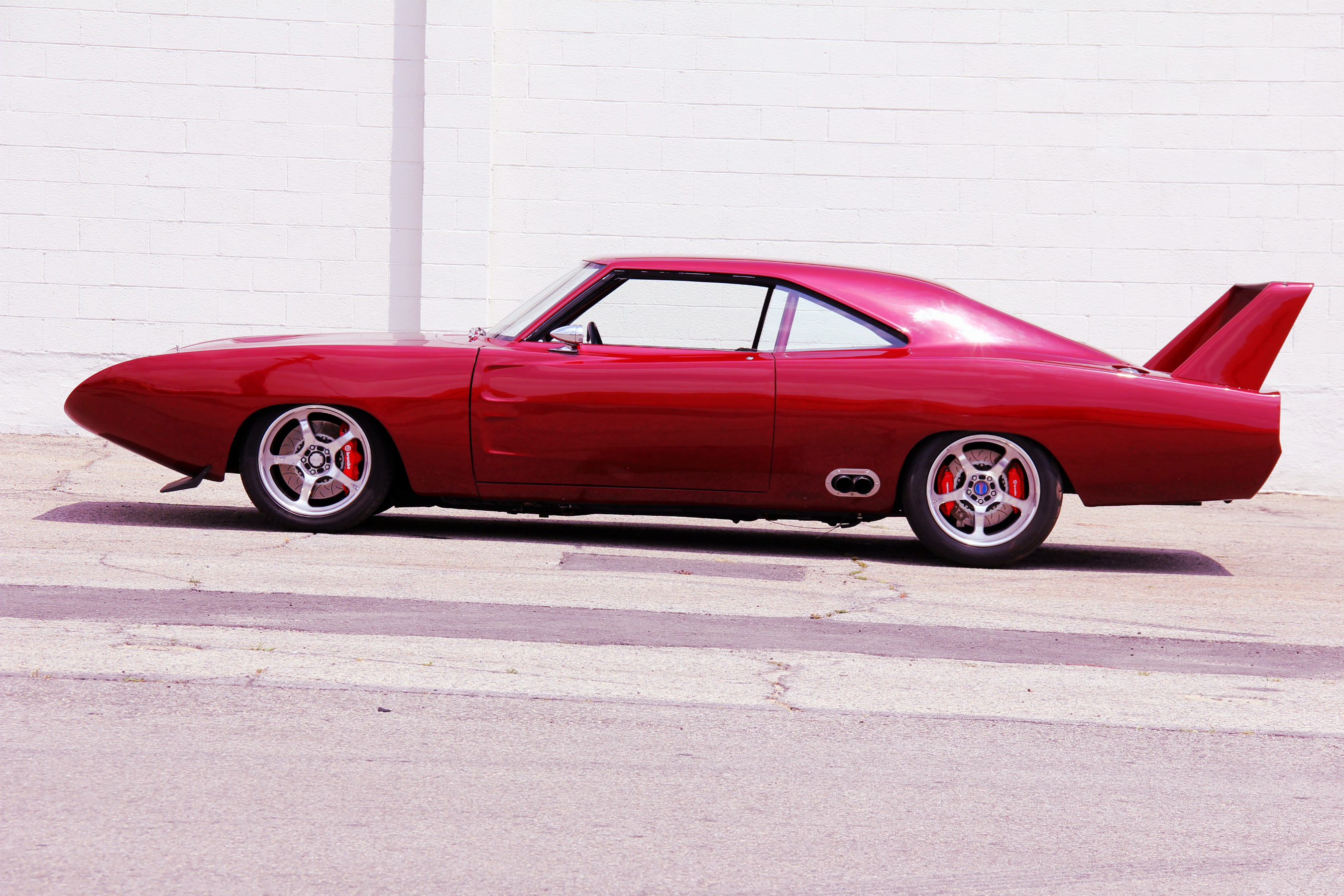 Red Cars Car Vehicle Plymouth Superbird 2700x1800