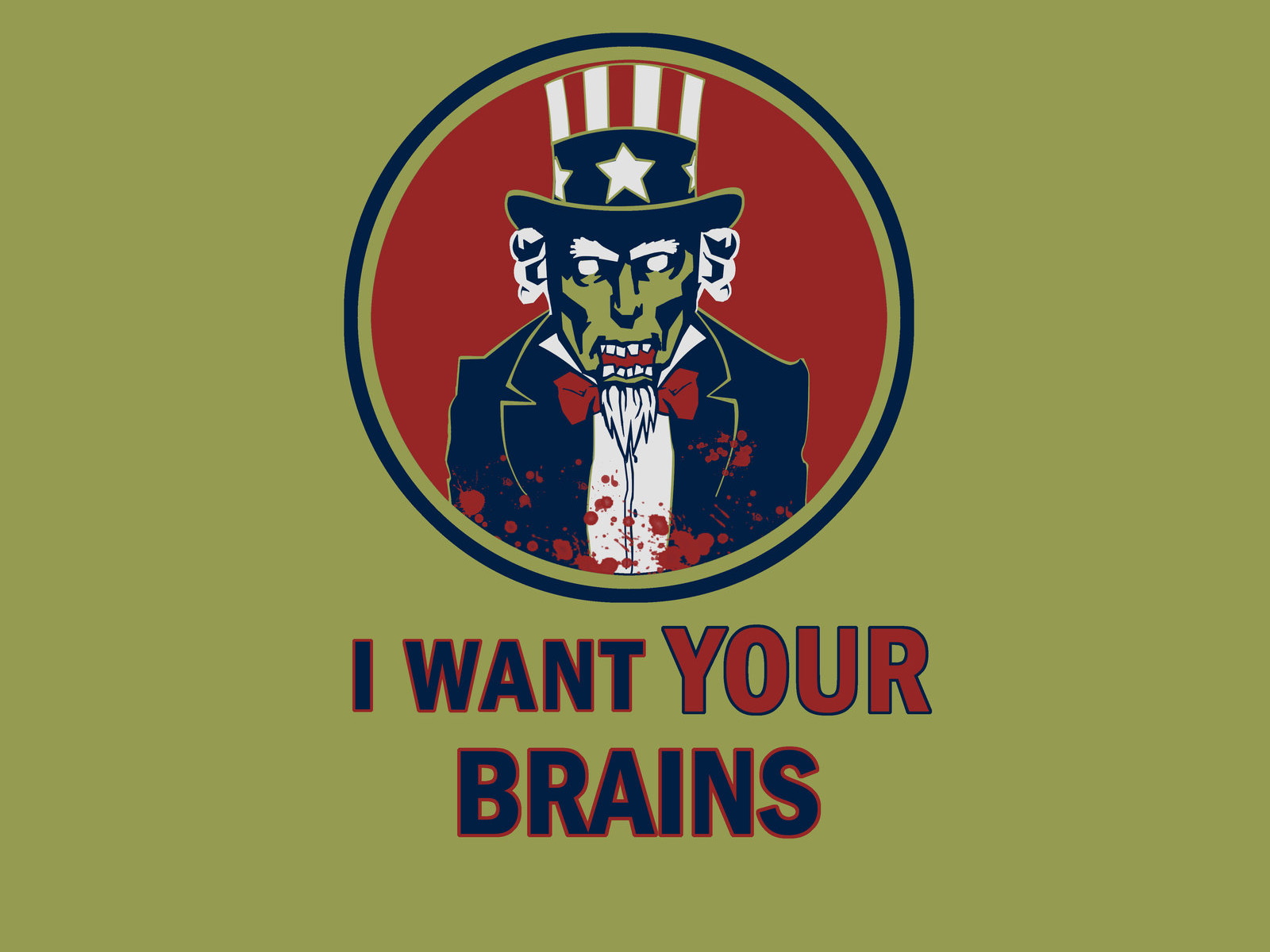 Uncle Sam Zombie 1600x1200