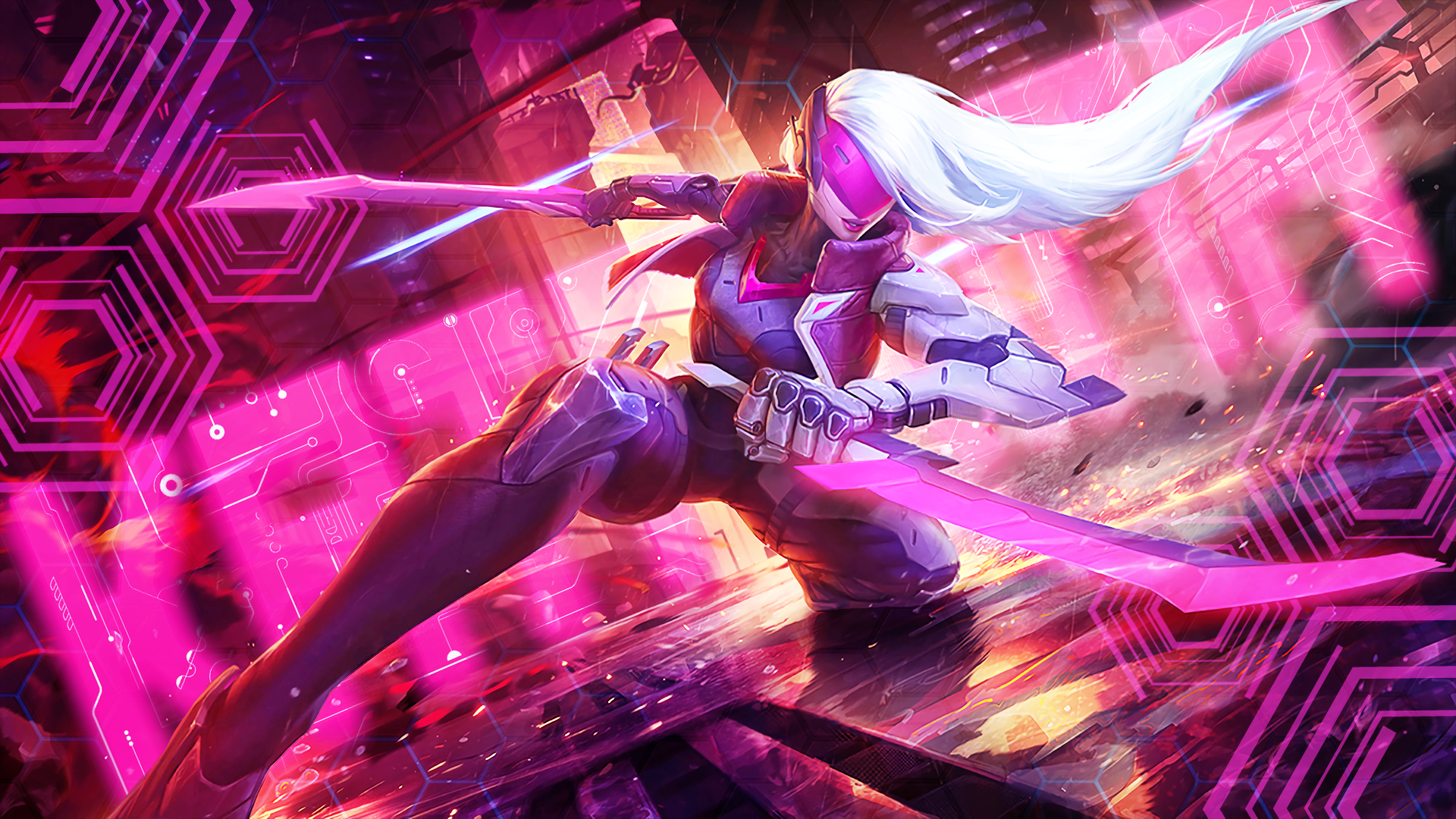 League Of Legends Noxus Katarina League Of Legends 1920x1080