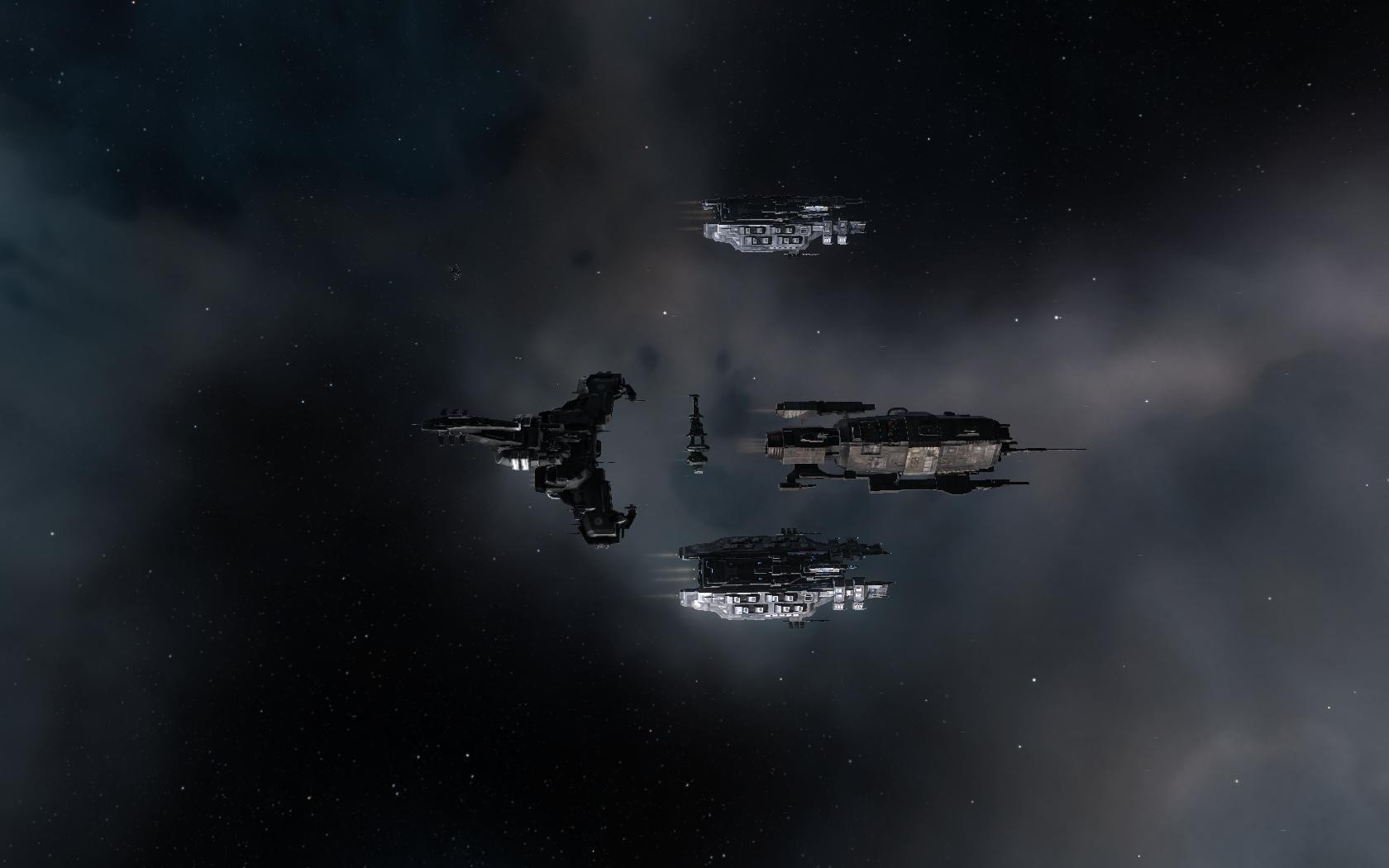 EVE Online Spaceship Video Games Space Minmatar Gallente Caldari 1680x1050