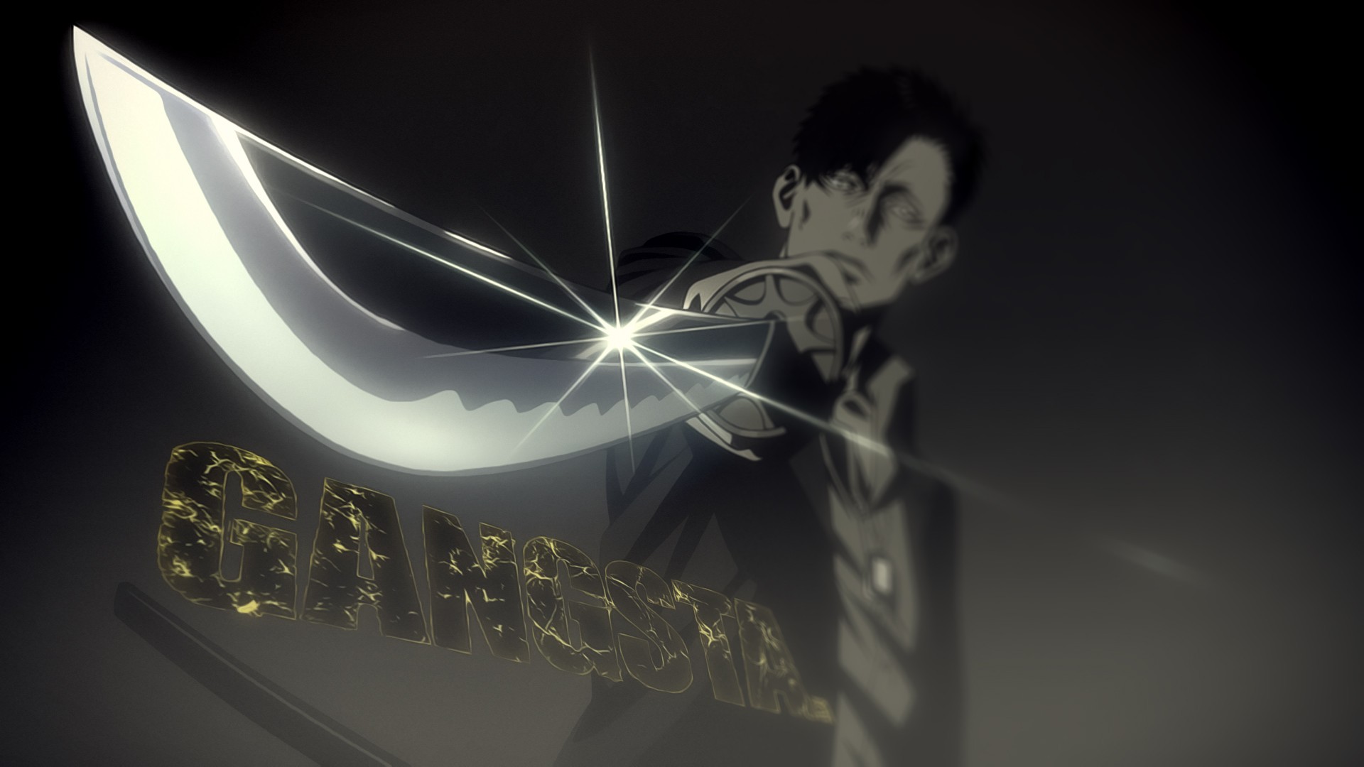 Gangsta Nicolas Brown Anime Sword Weapon 1920x1080