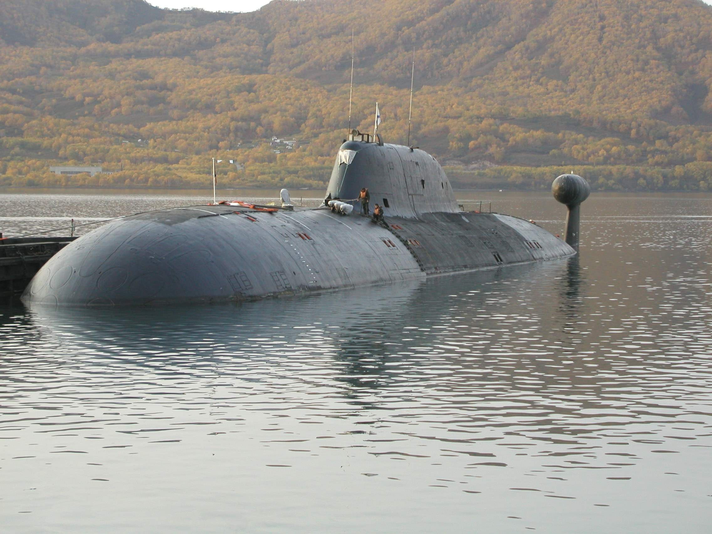 Submarine Project 971 Sub Akula Russian Navy Military Vehicle 2272x1704