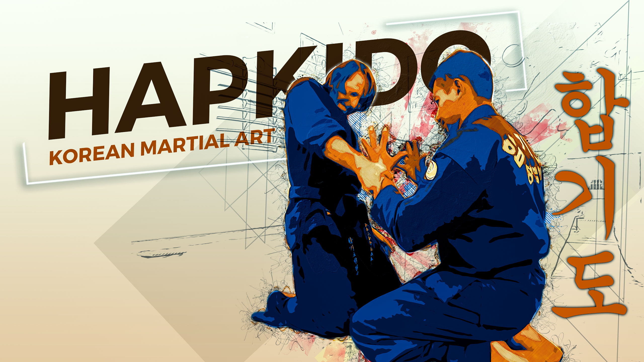 Hapkido Korean Martial Arts Men Martial Arts Artwork 2560x1440